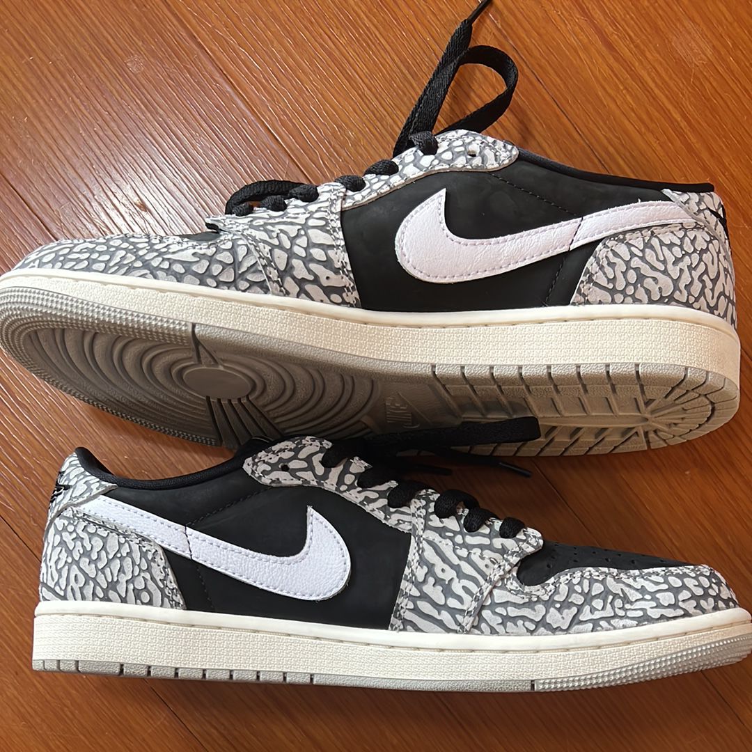 Nike Air Jordan 1 Retro Low OG "Black Cement"