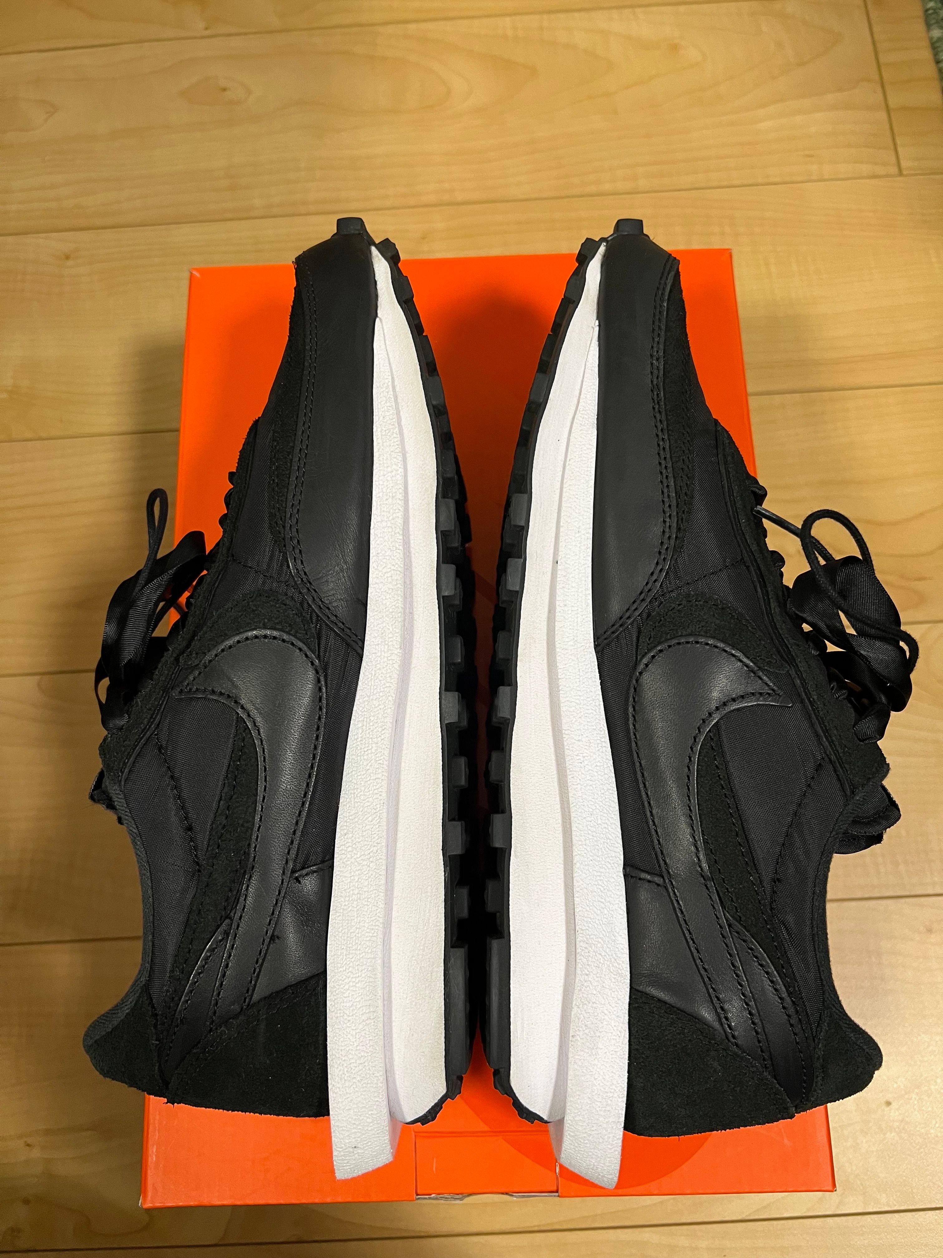 sacai × Nike LDV Waffle "Triple Black"