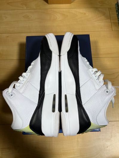 Fragment × Nike Air Jordan 3 "White/Black"