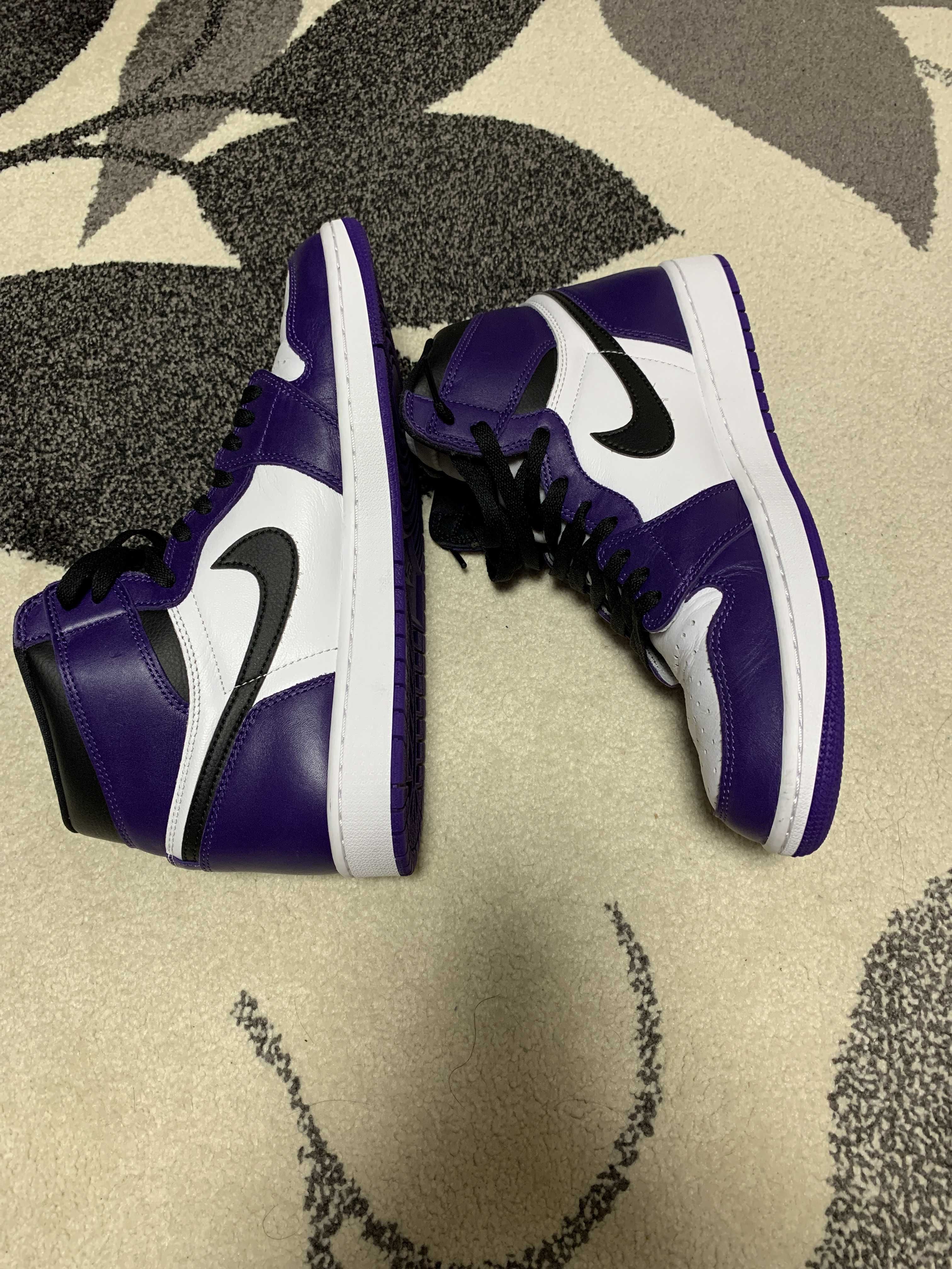 Nike Air Jordan 1 Retro High OG "Court Purple White/Black" (2020)