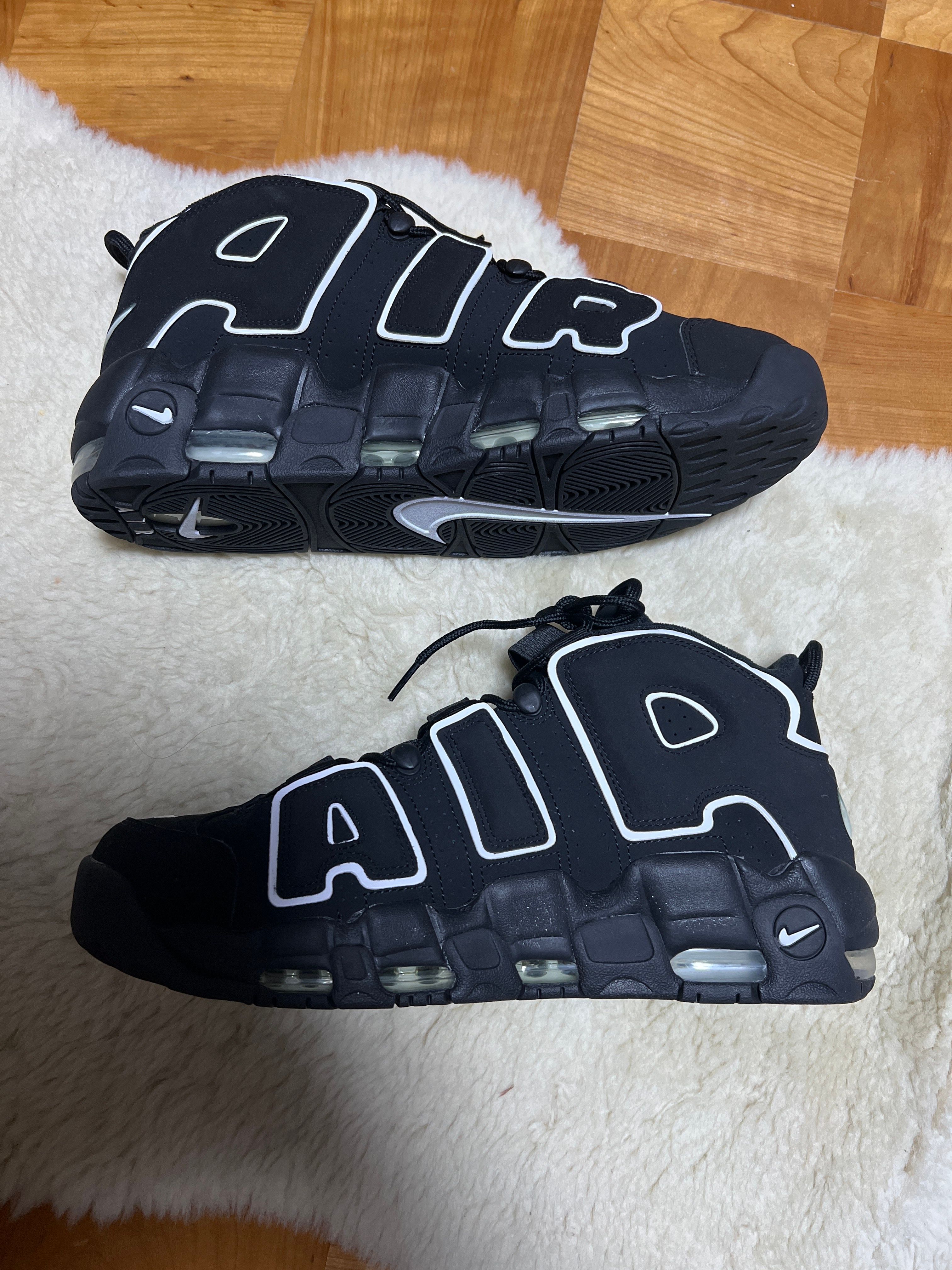 NIKE AIR MORE UPTEMPO "BLACK/WHITE"(2016)
