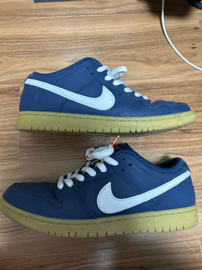 Nike SB Dunk Low Pro ISO Orange Label "Navy Gum"