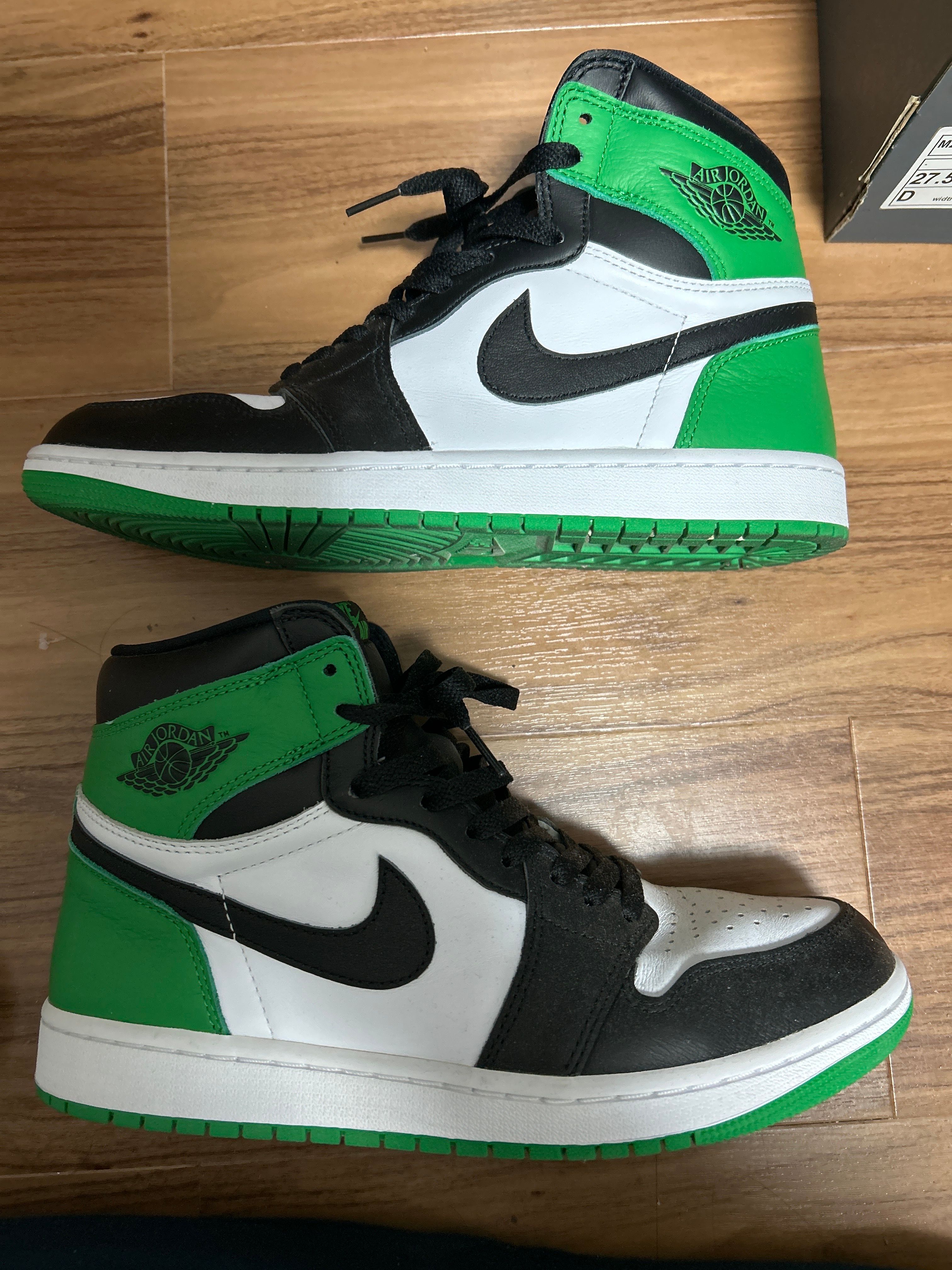 Nike Air Jordan 1 Retro High OG "Celtics/Black and Lucky Green" (2023)