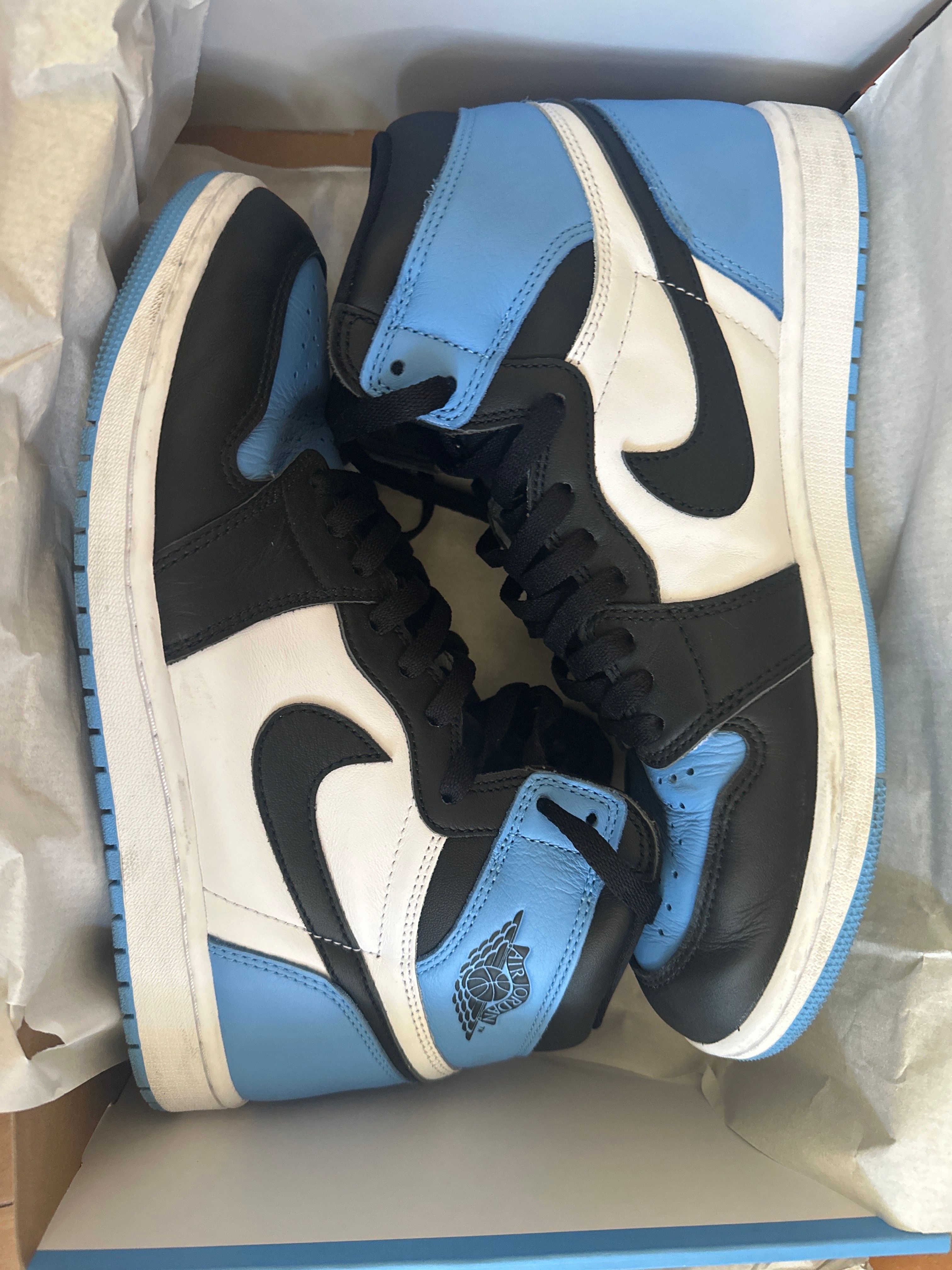 Nike Air Jordan 1 Retro High OG "University Blue/UNC Toe"