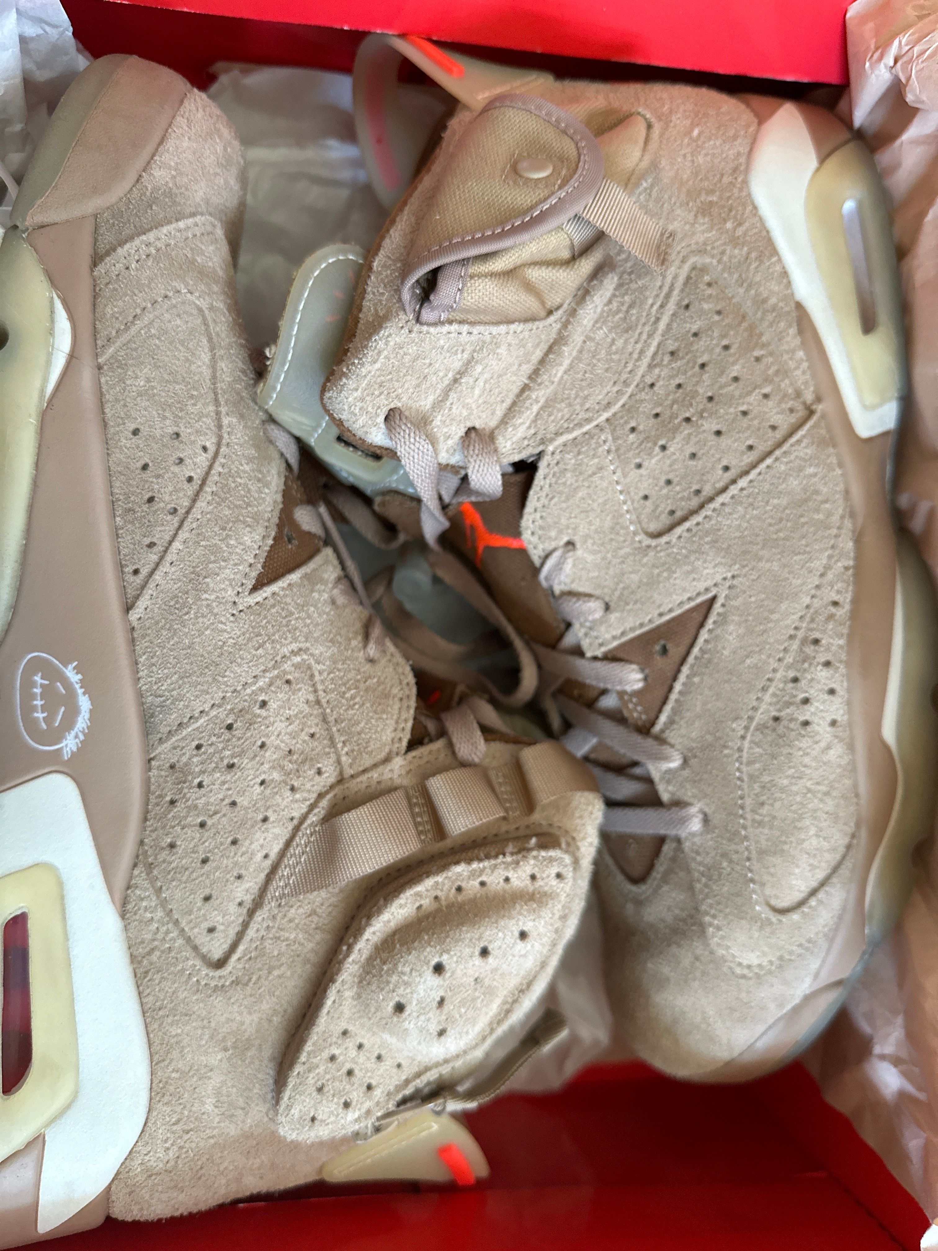 Travis Scott × Nike Air Jordan 6 "British Khaki"