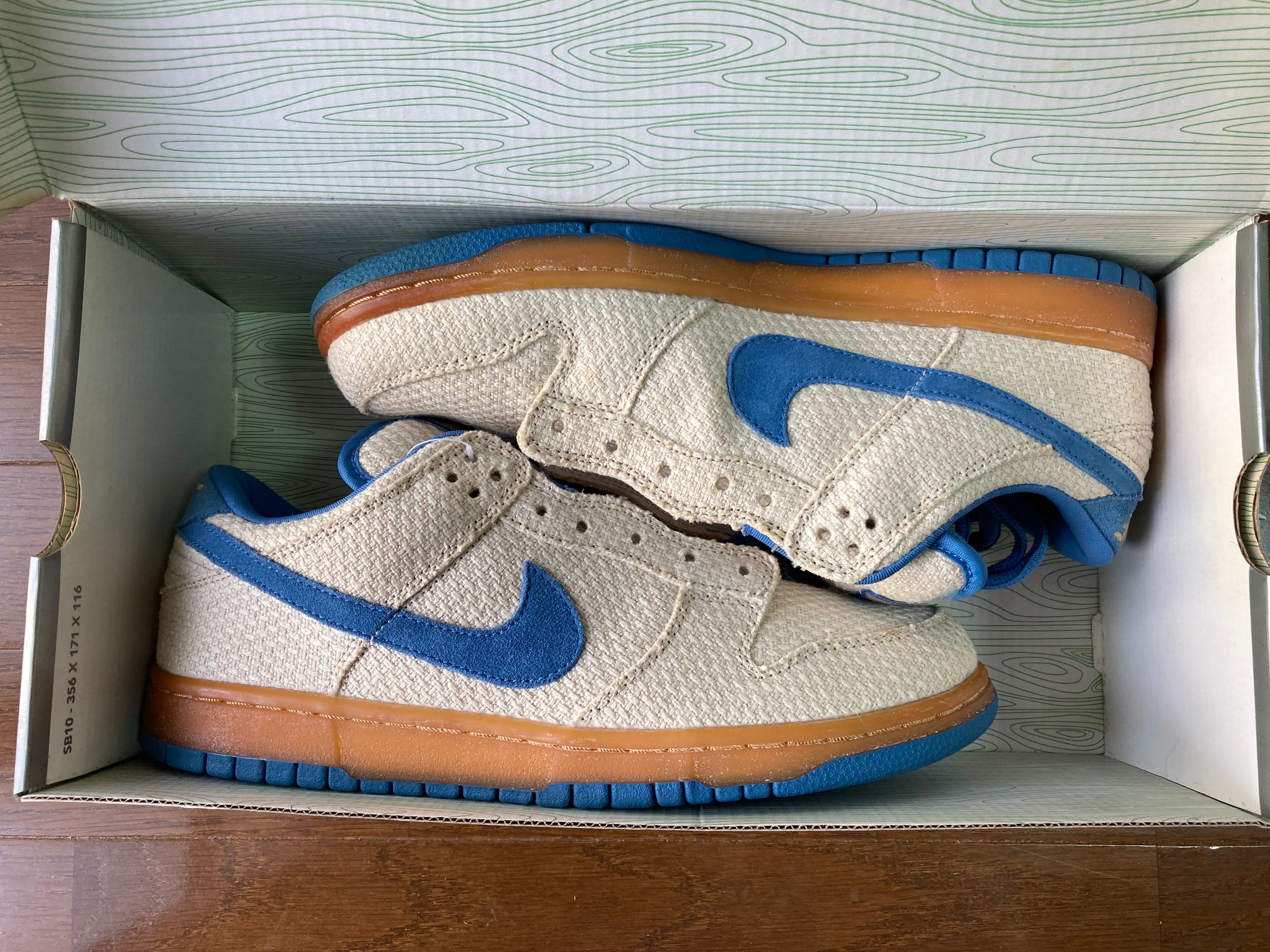 Nike SB Dunk Low "Hemp Blue"