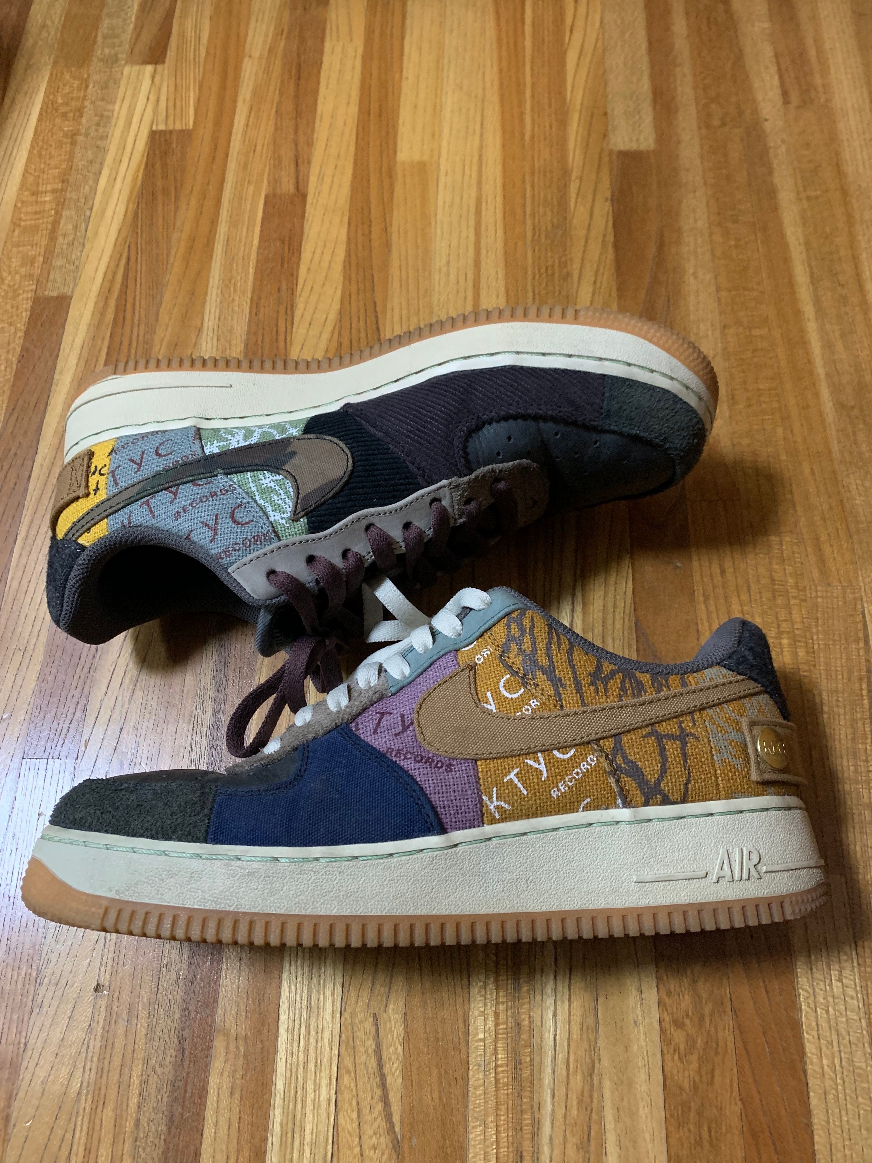 Travis Scott × Nike Air Force 1 Low Cactus Jack "Multi Color"