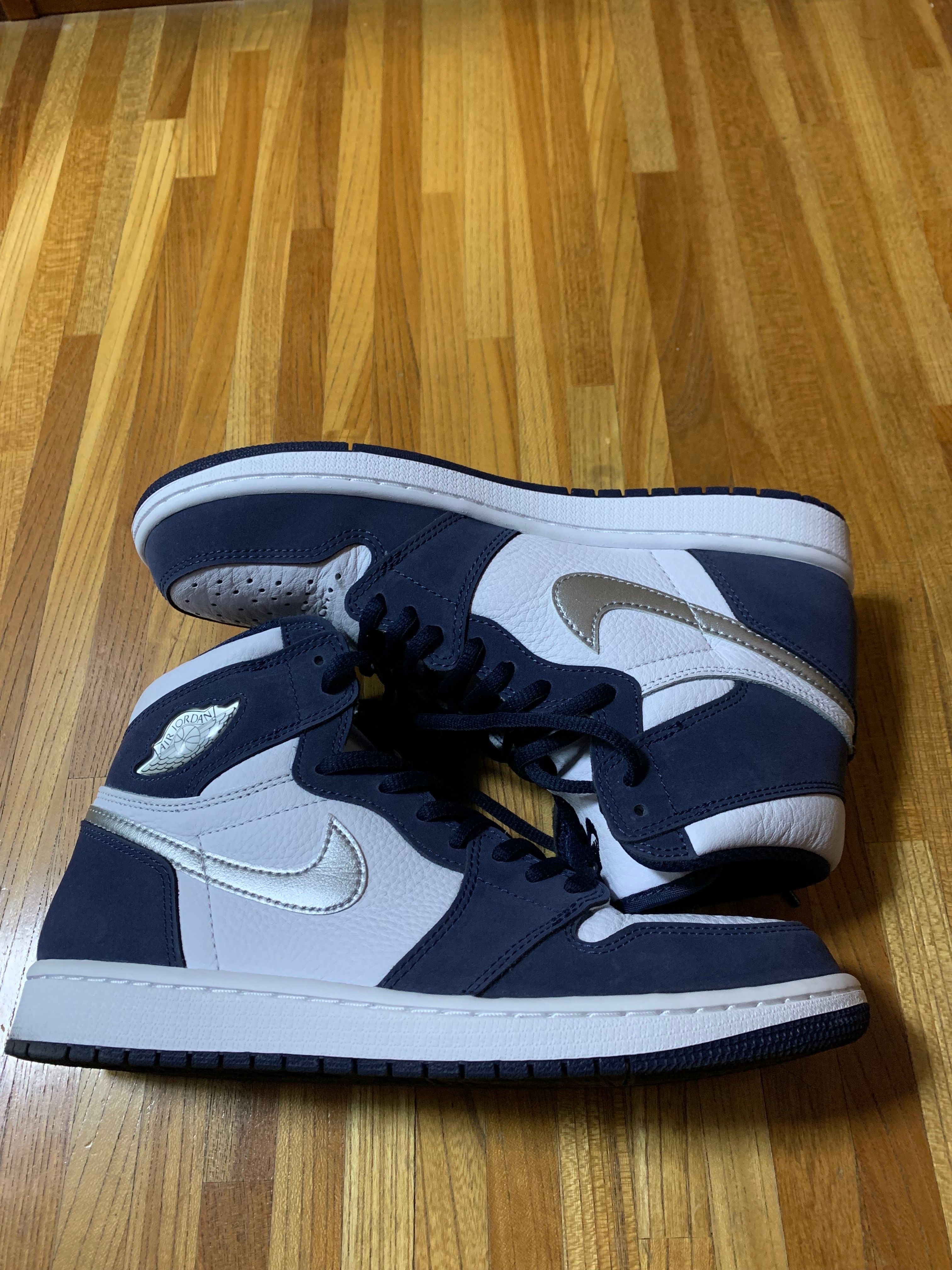 Nike Air Jordan 1 High OG CO.JP "White/Midnight Navy" (2020)(ブリーフケースなし)