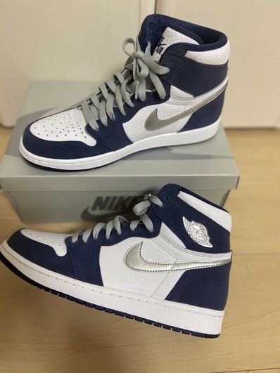 Nike Air Jordan 1 High OG CO.JP "White/Midnight Navy" (2020)(ブリーフケースなし)