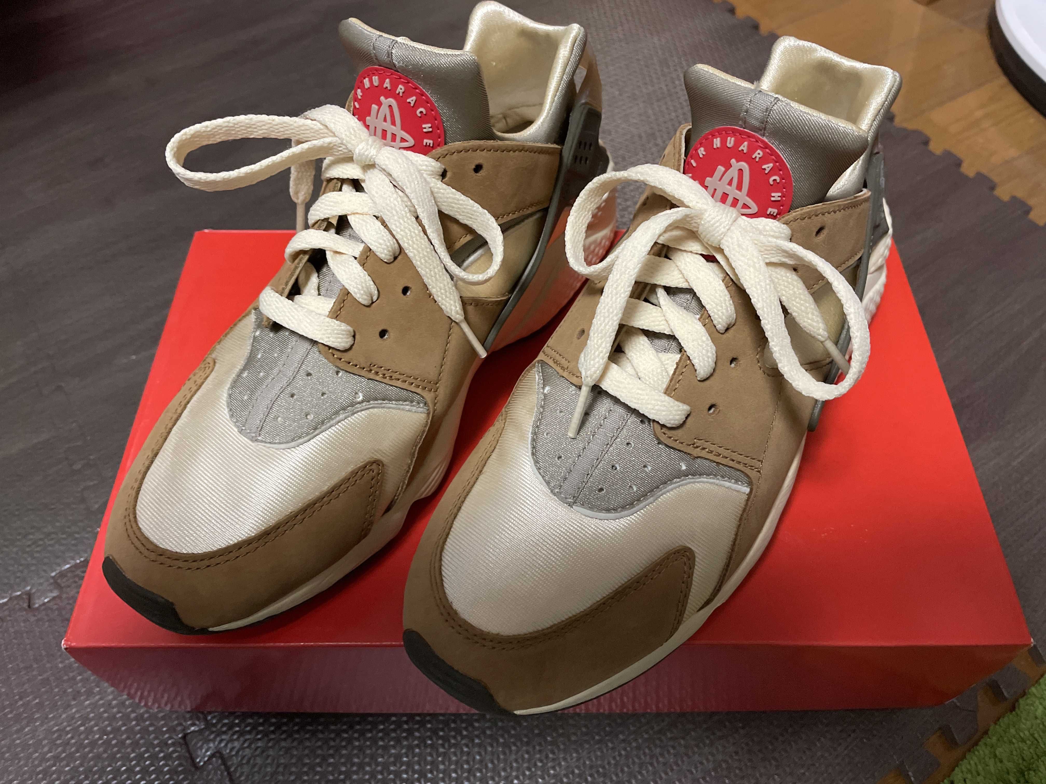 Stussy × Nike Air Huarache "Desert Oak"