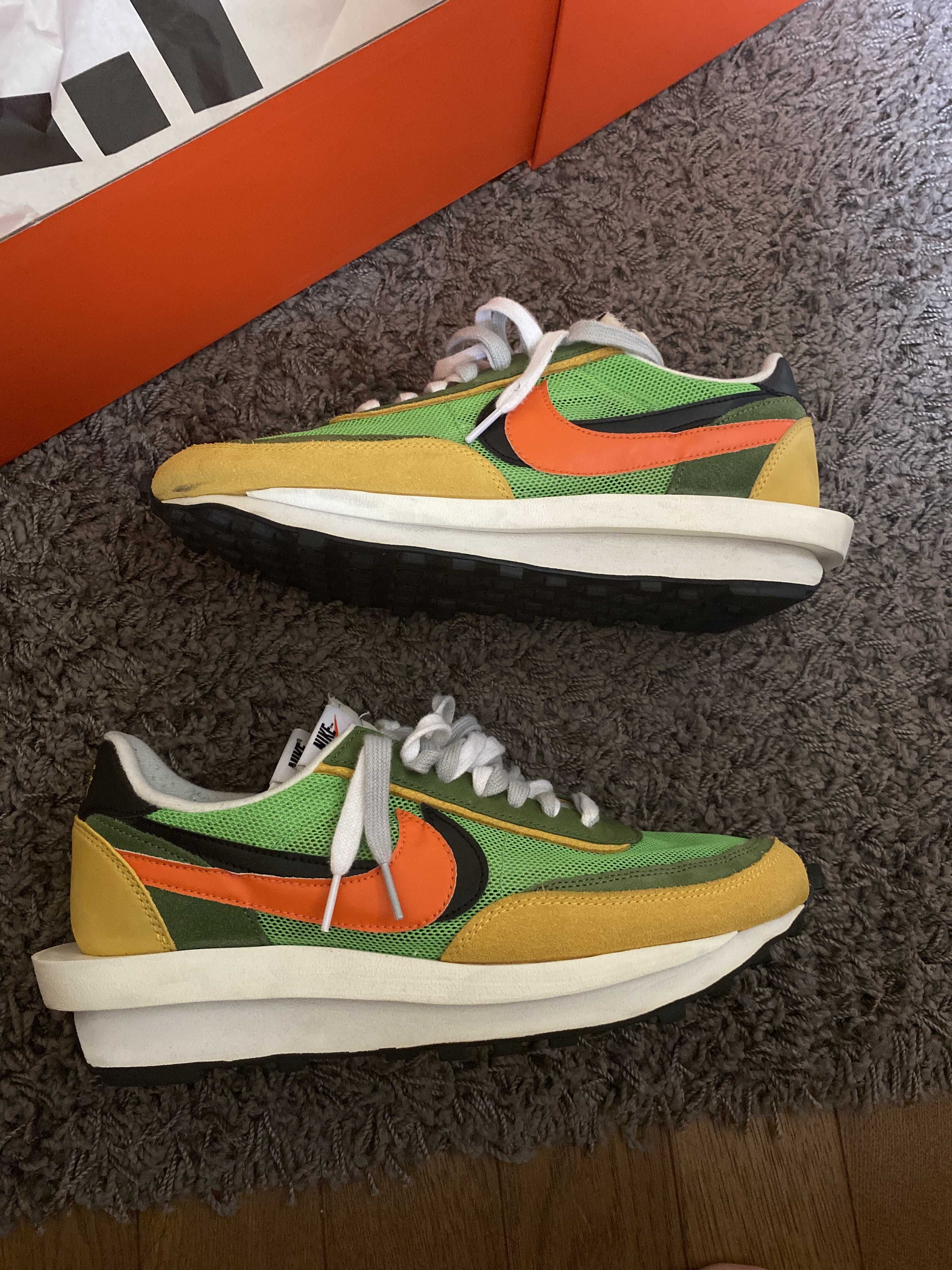 sacai × Nike LDV Waffle "Green"