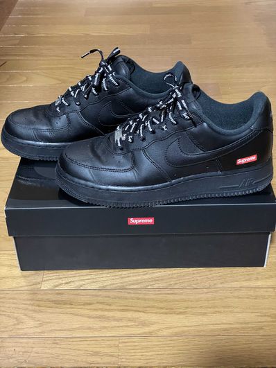 Supreme × Nike Air Force 1 Low "Black"