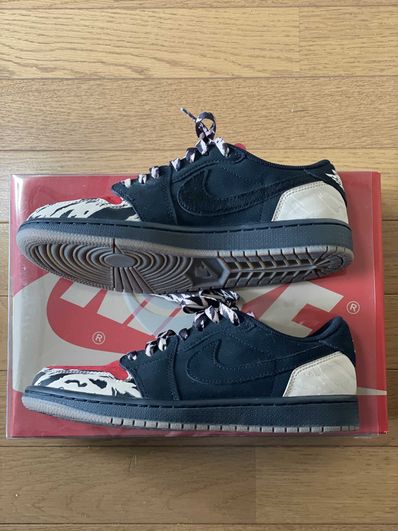 Sole Fly × Nike Air Jordan 1 Low "Black and Sport Red"