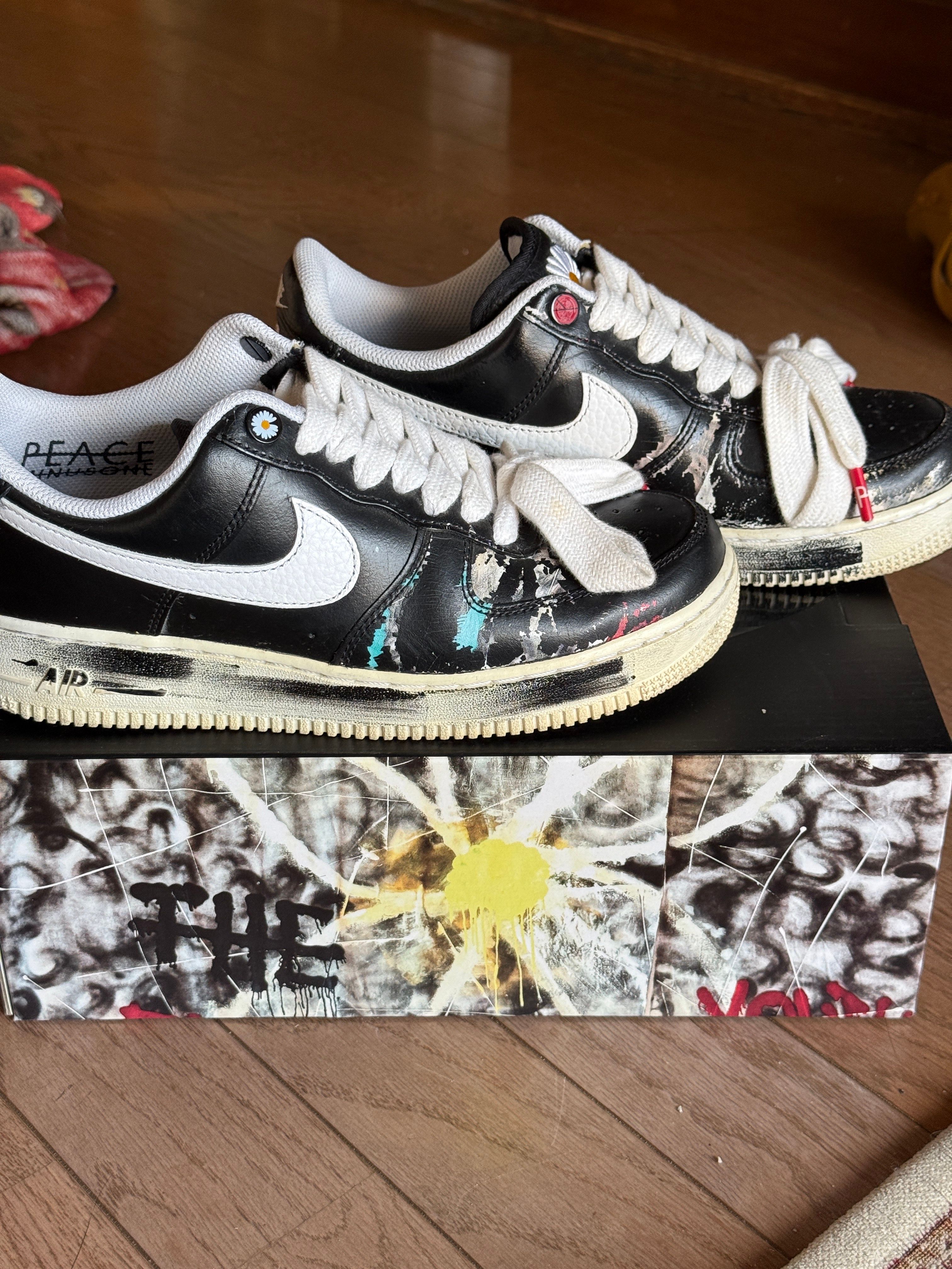 PEACEMINUSONE × Nike Air Force 1 Low Para Noise "Black" / G-DRAGON