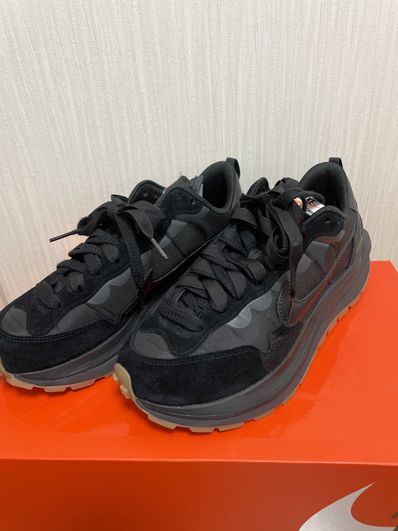 sacai × Nike VaporWaffle "Black Gum"
