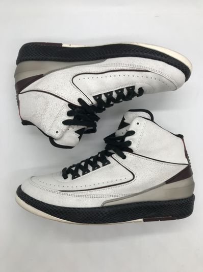 A Ma Maniere × Nike Air Jordan 2 "Airness/Sail and Burgundy"