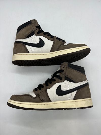 Travis Scott × Nike Air Jordan 1 Retro High OG TS SP "Sail/Dark Mocha"