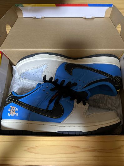 Instant Skateboards × Nike SB Dunk Low "Blue Hero"