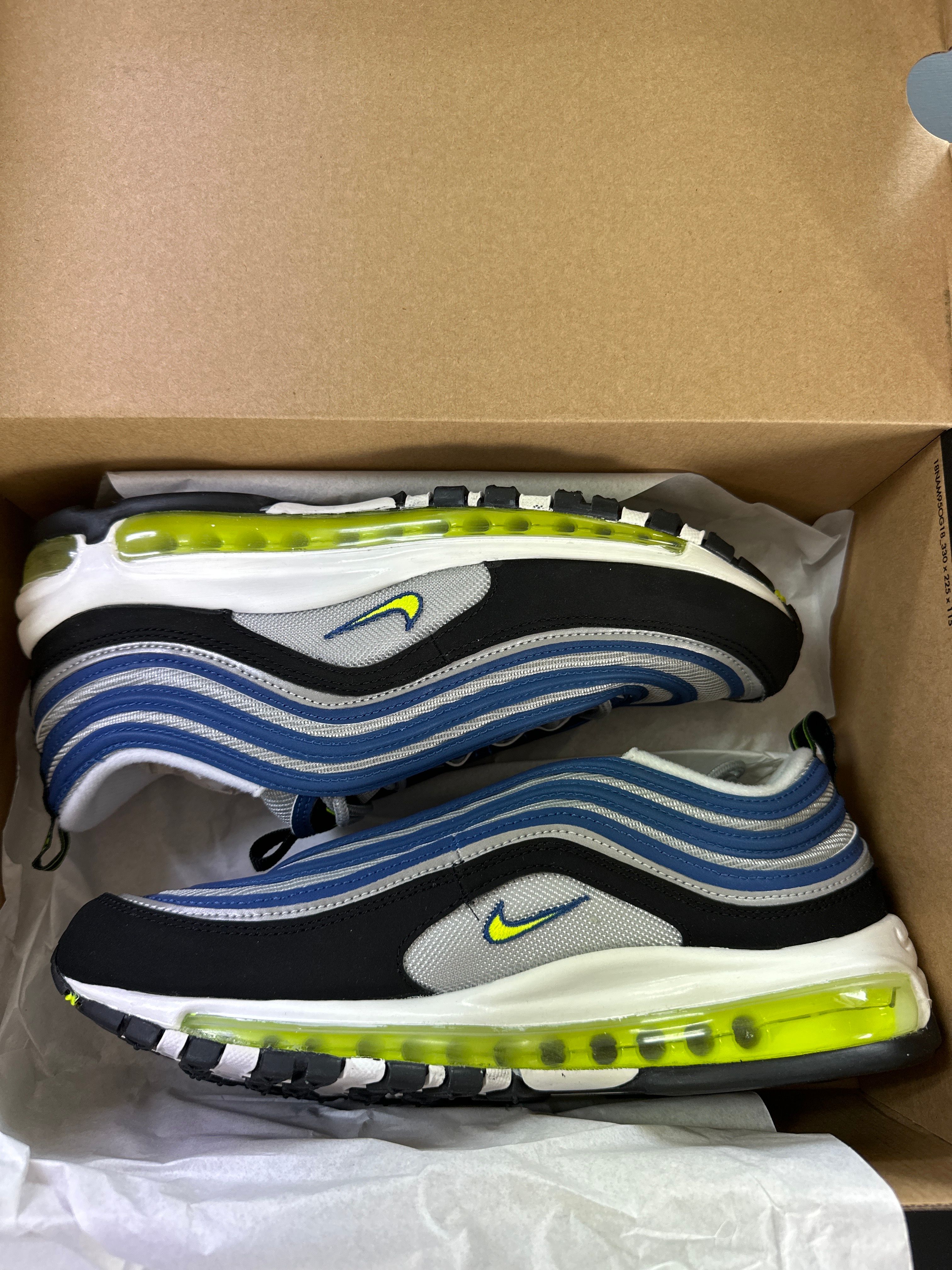 Nike Air Max 97 OG "Atlantic Blue/Voltage Yellow"