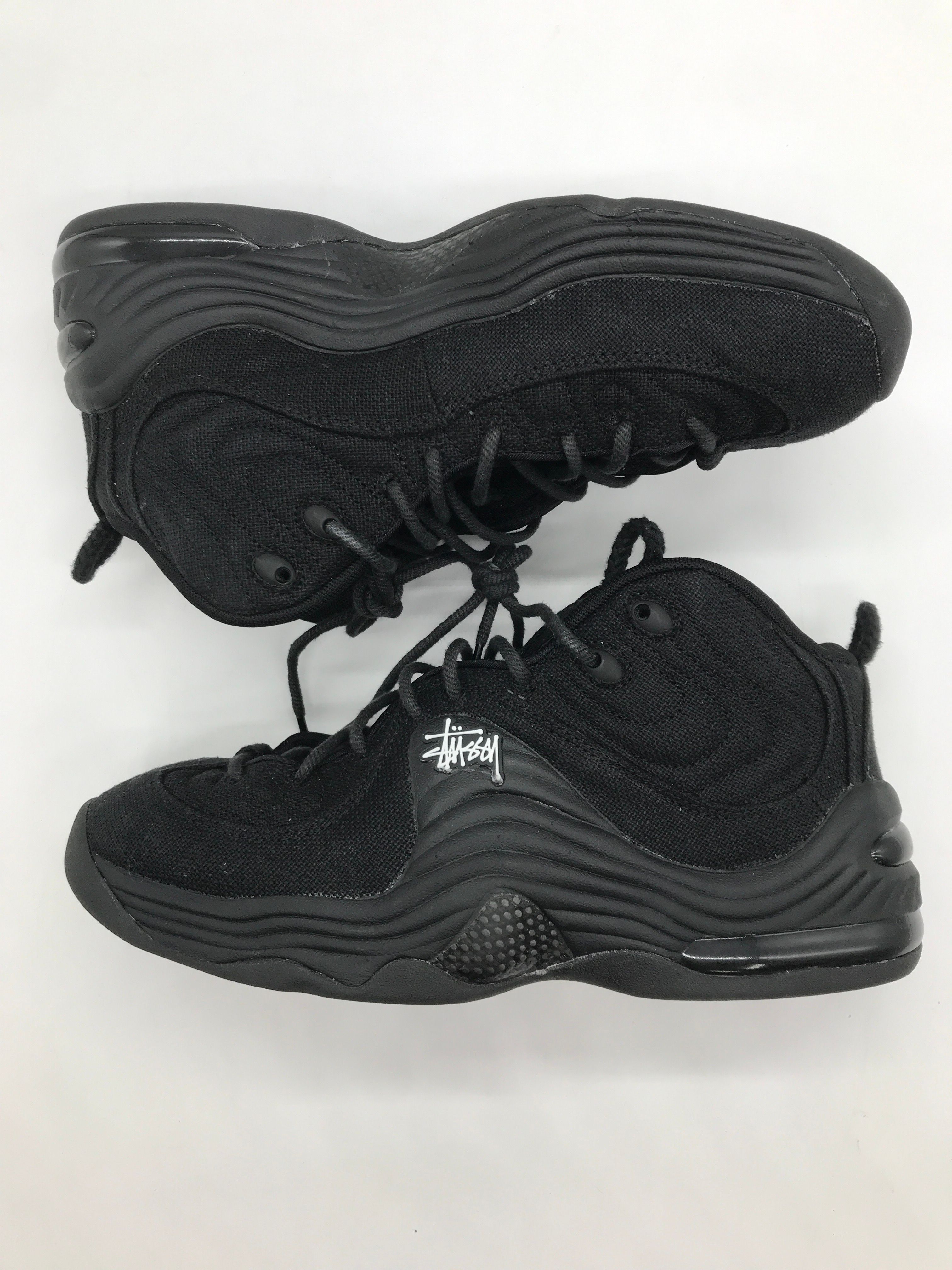 Stussy × Nike Air Penny 2 "Black"