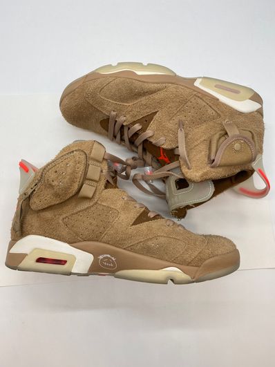 Travis Scott × Nike Air Jordan 6 "British Khaki"