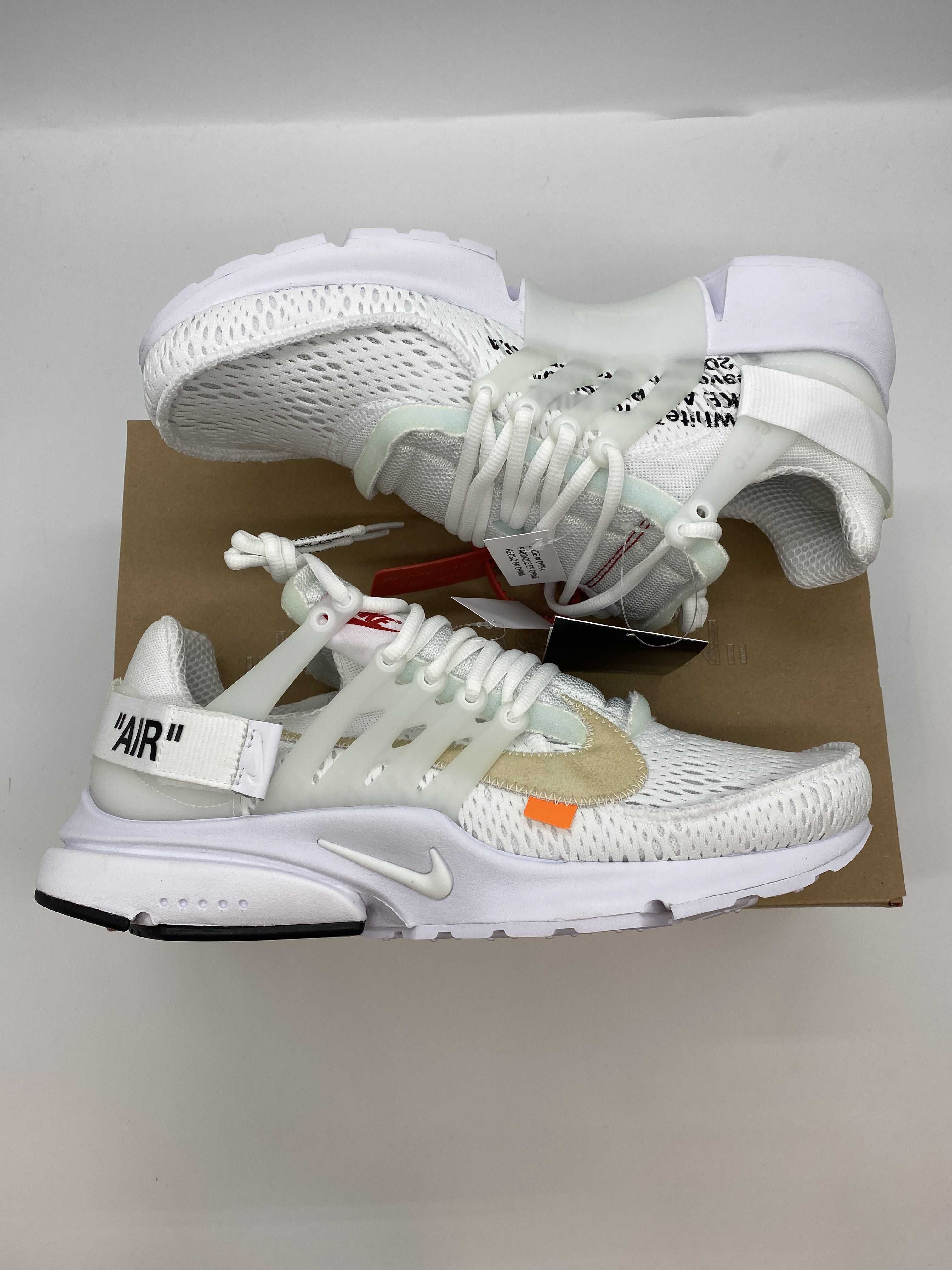 Off-White × Nike Air Presto "White/Black/Cone"