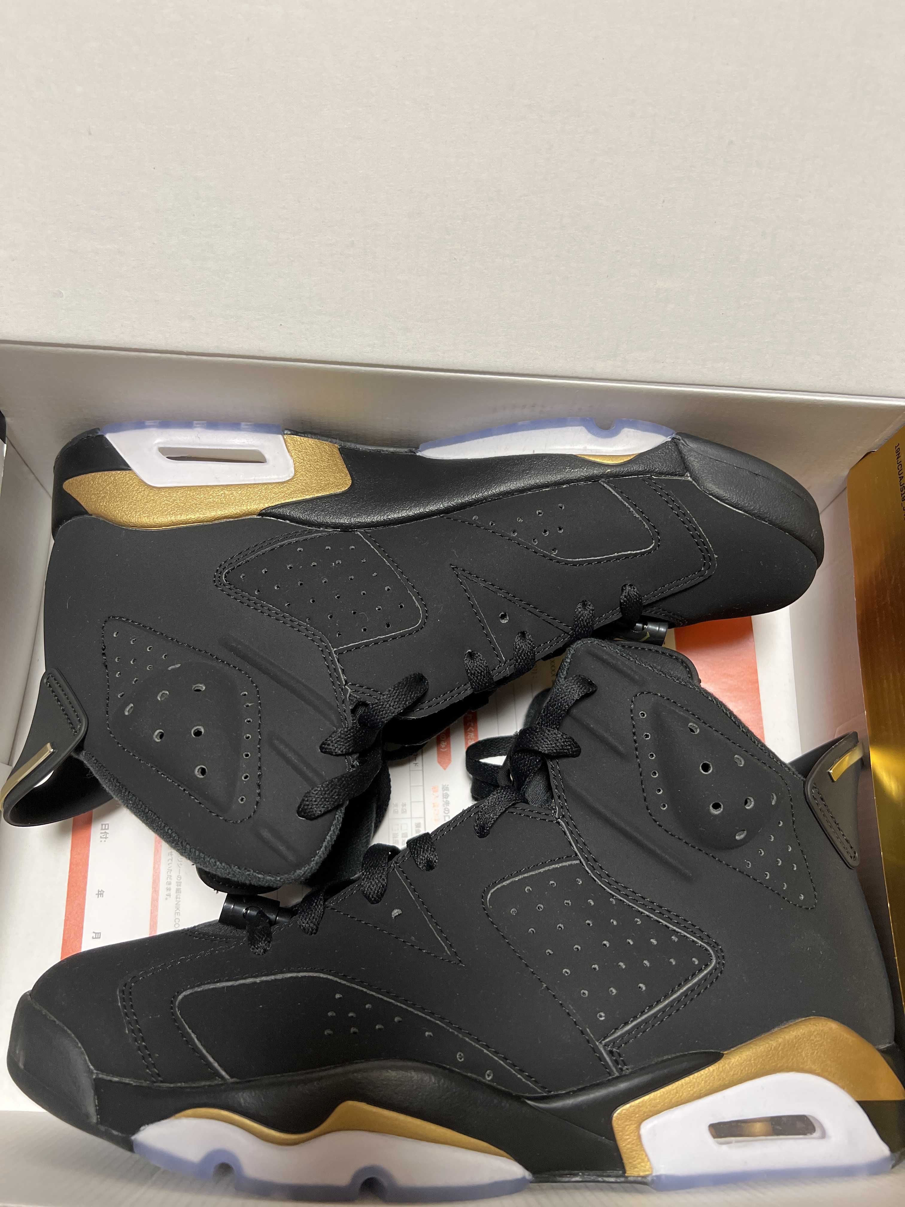 Nike Air Jordan 6 DMP "Black/Metallic Gold" (2020)  