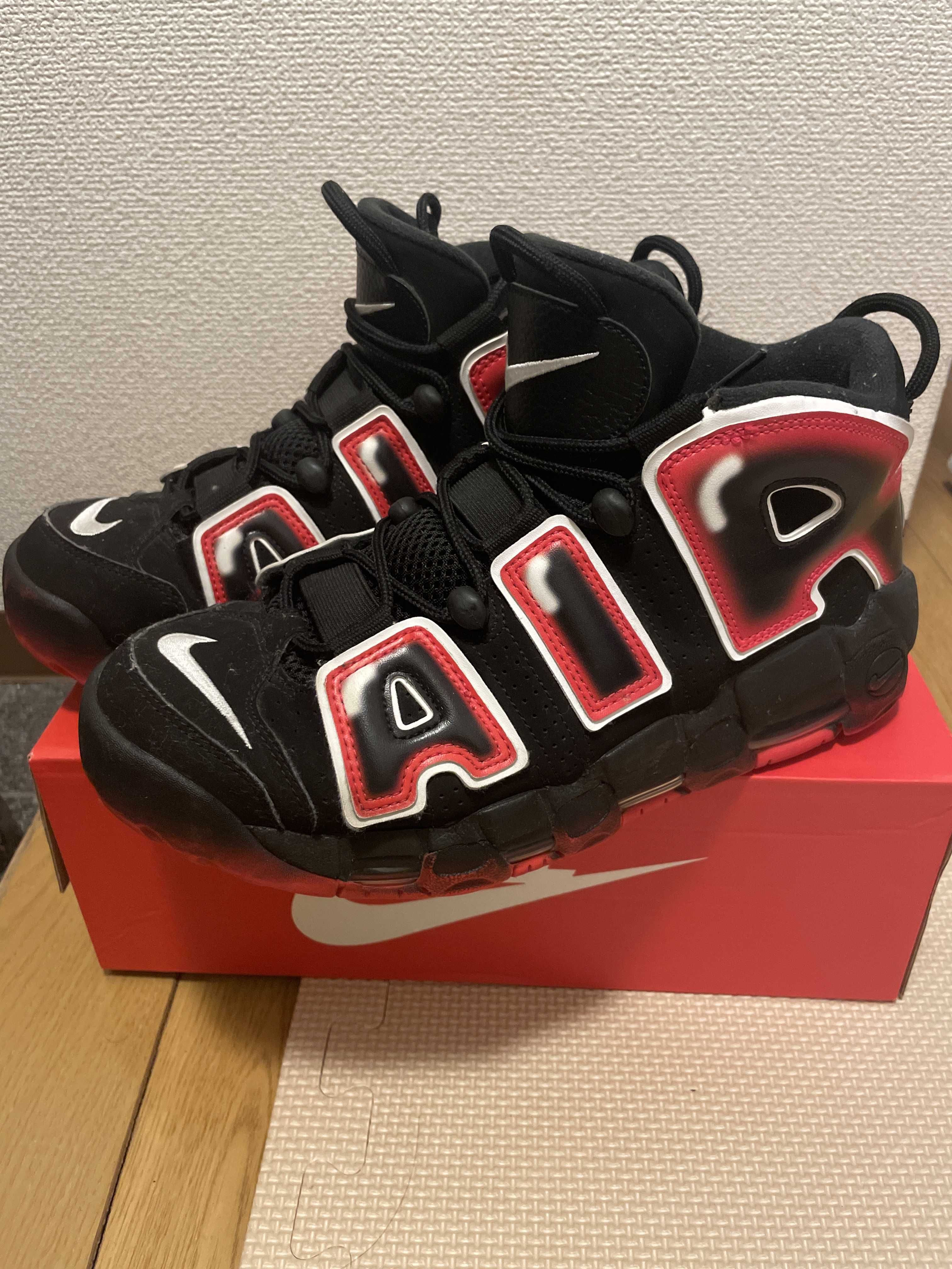 NIKE AIR MORE UPTEMPO "LASER CRIMSON"