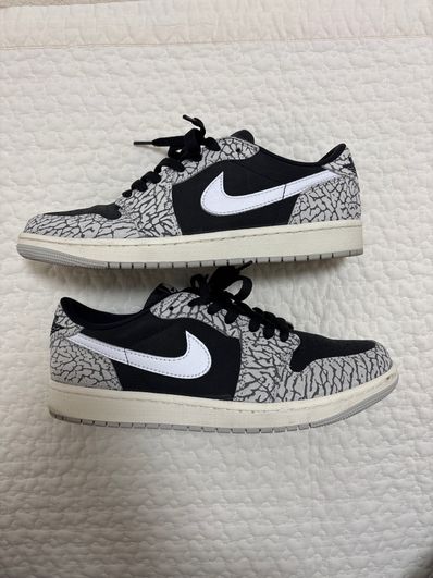 Nike Air Jordan 1 Retro Low OG "Black Cement"