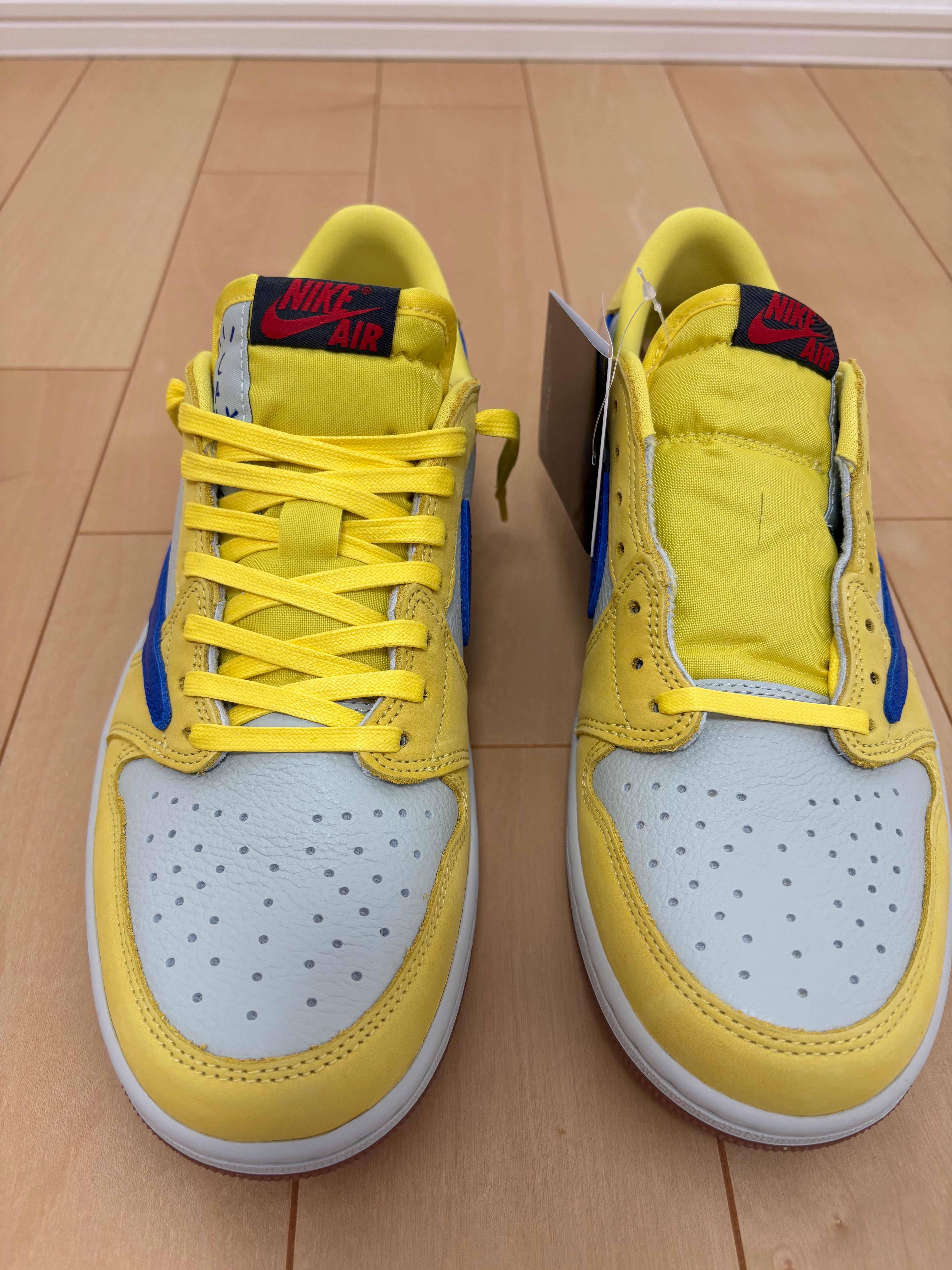 Travis Scott × Nike Women's Air Jordan 1 Retro Low OG "Canary"