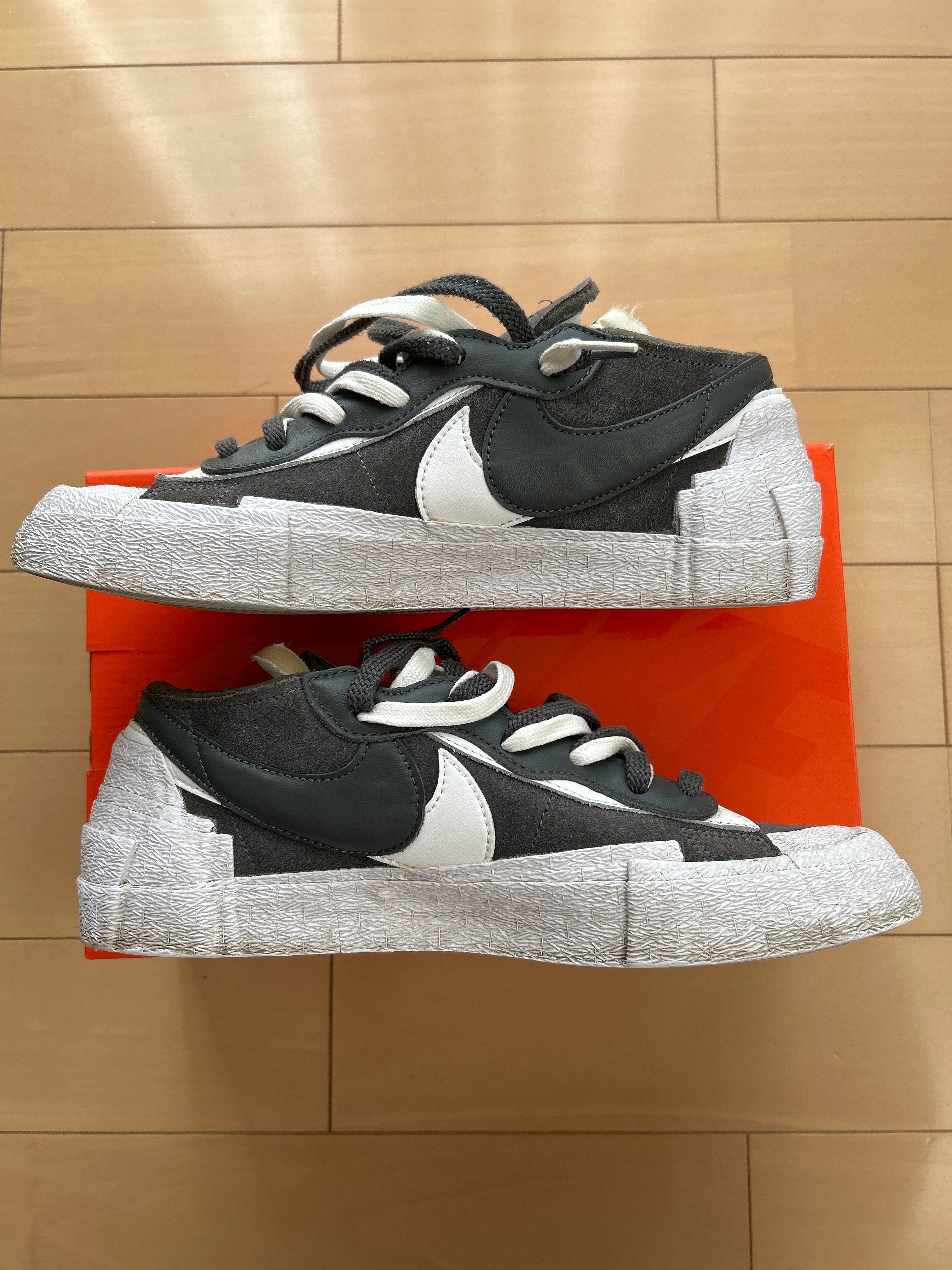 Sacai × Nike Blazer Low "Iron Grey"