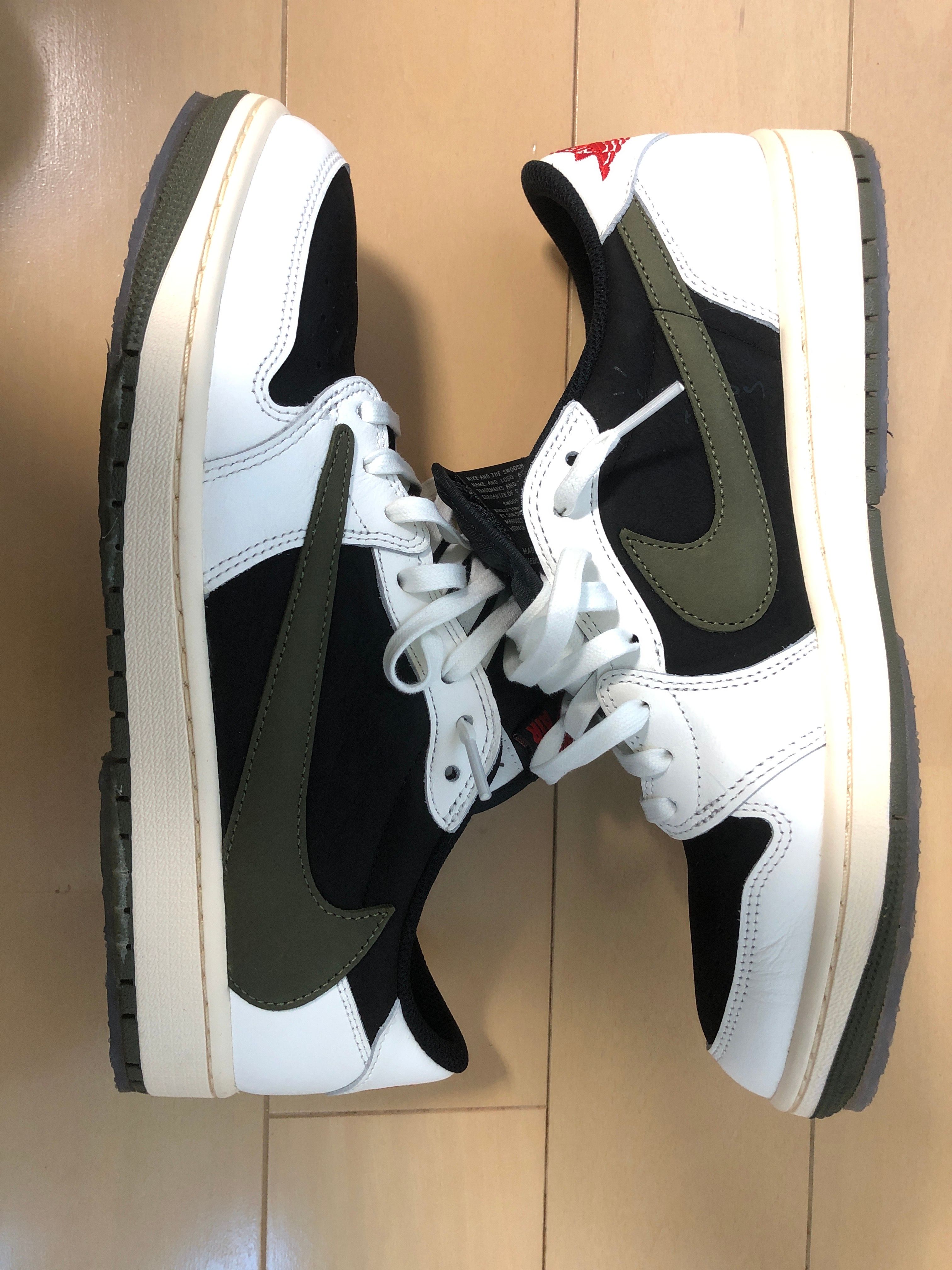 Travis Scott × Nike Women's Air Jordan 1 Low OG "Medium Olive"