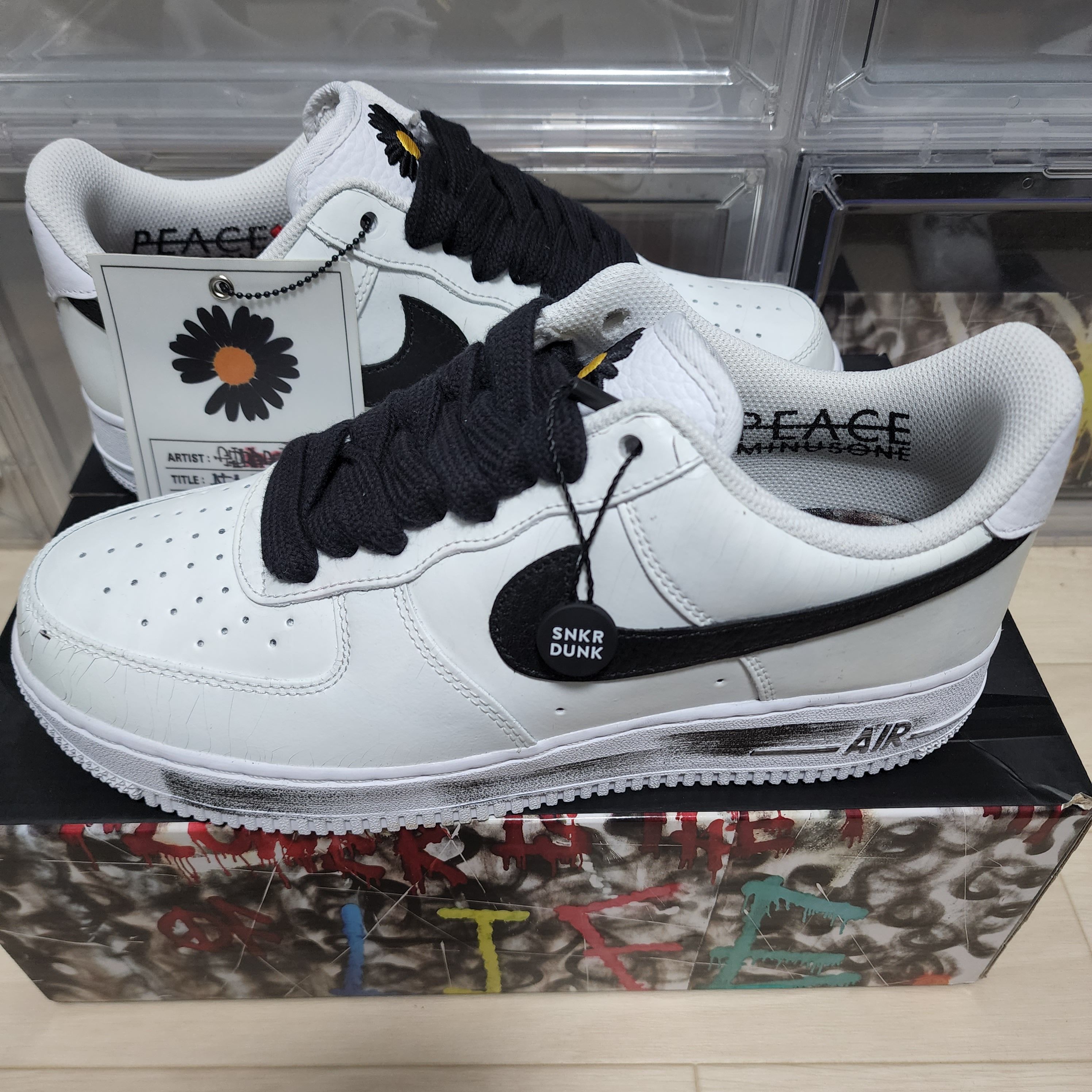 PEACEMINUSONE × Nike Air Force 1 Low "Para-noise/White/Black" / G-DRAGON