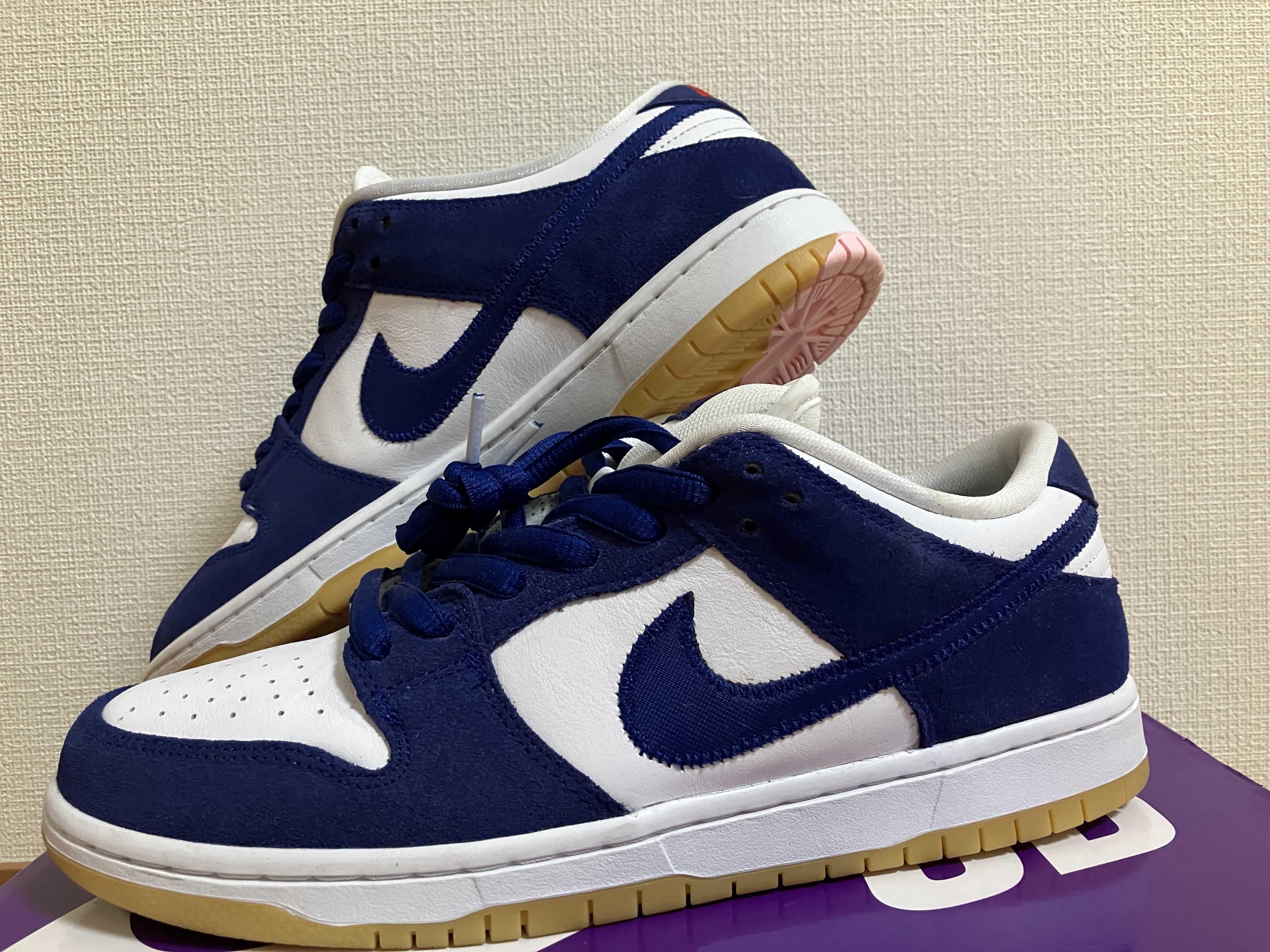 Nike SB Dunk Low "Los Angeles Dodgers/Deep Royal Blue"