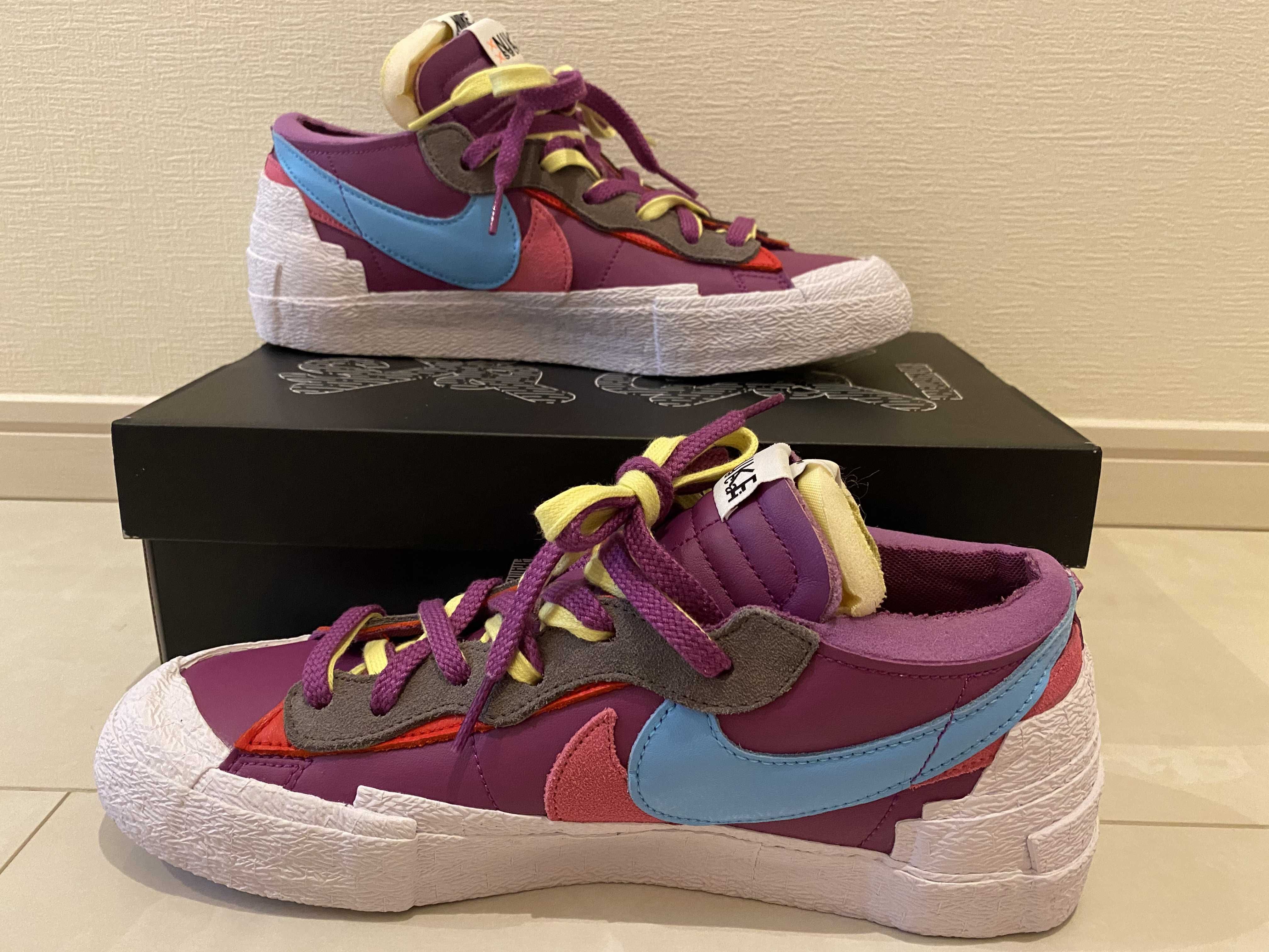 KAWS × sacai × Nike Blazer Low "Purple Dusk"