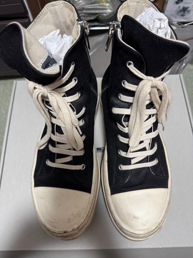 Rick Owens DRKSHDW Mega Bumper "Black/Milk"