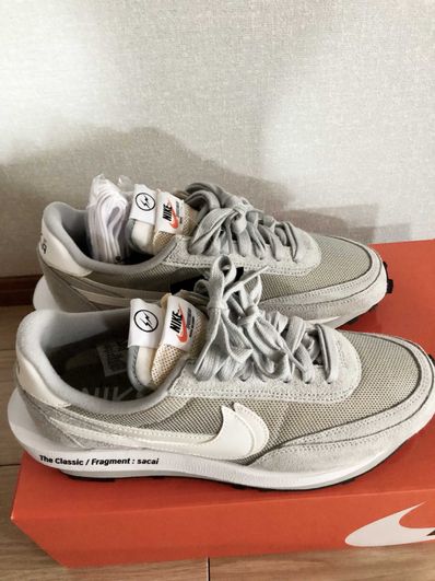 Fragment × sacai × Nike LD Waffle "Light Smoke Grey"