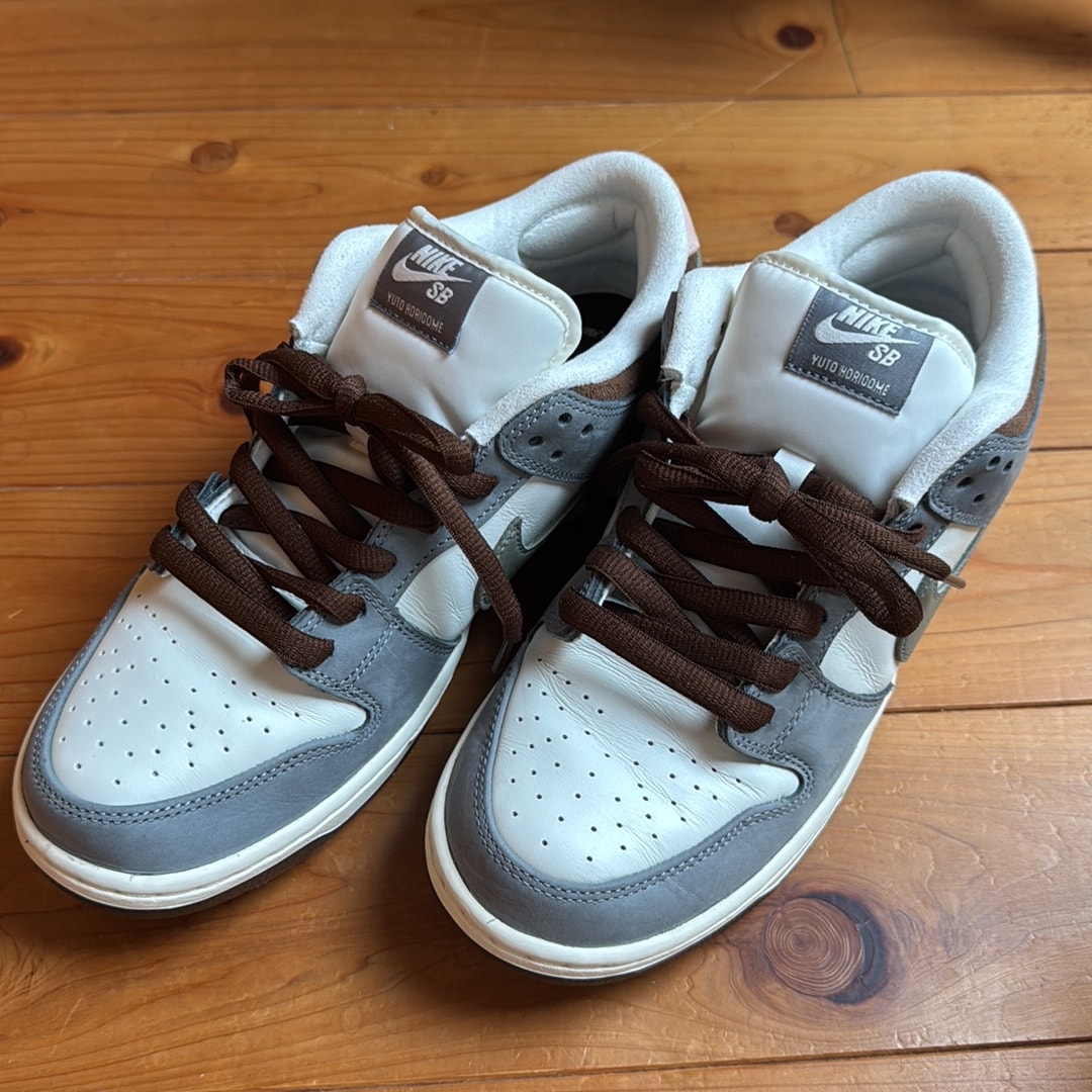堀米 雄斗(Yuto Horigome) × Nike SB Dunk Low Pro QS "Wolf Grey"