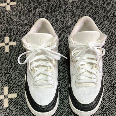 Fragment × Nike Air Jordan 3 "White/Black"