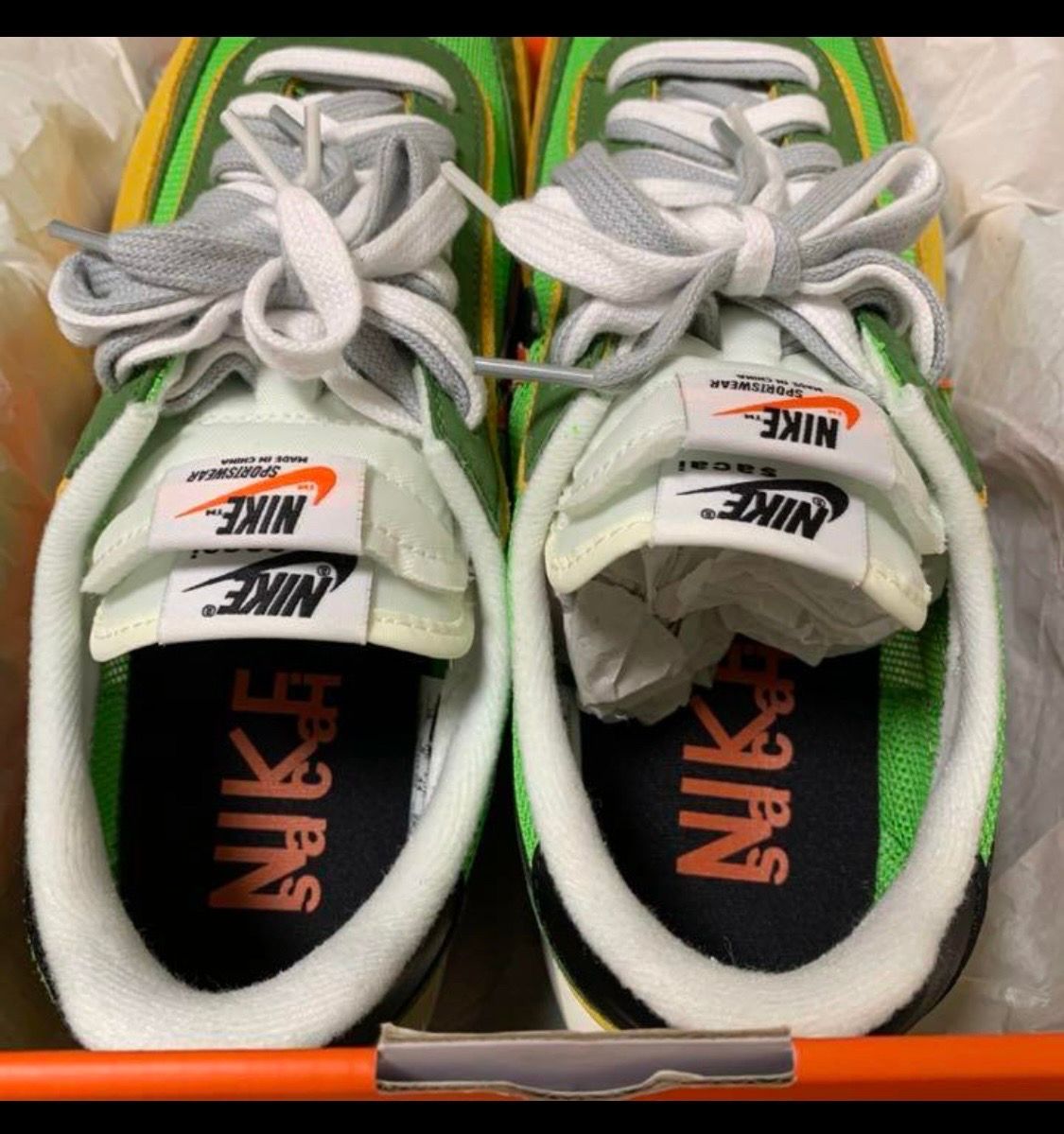 sacai × Nike LDV Waffle "Green"