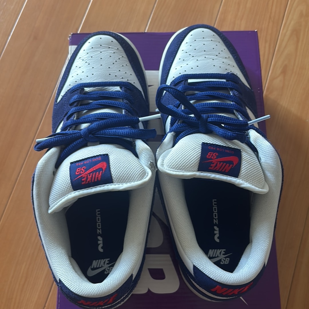 Nike SB Dunk Low "Los Angeles Dodgers/Deep Royal Blue"