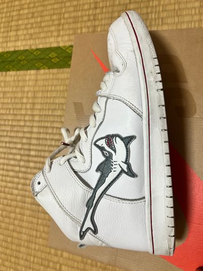 Oski x Nike SB Dunk High "Great White Shark"