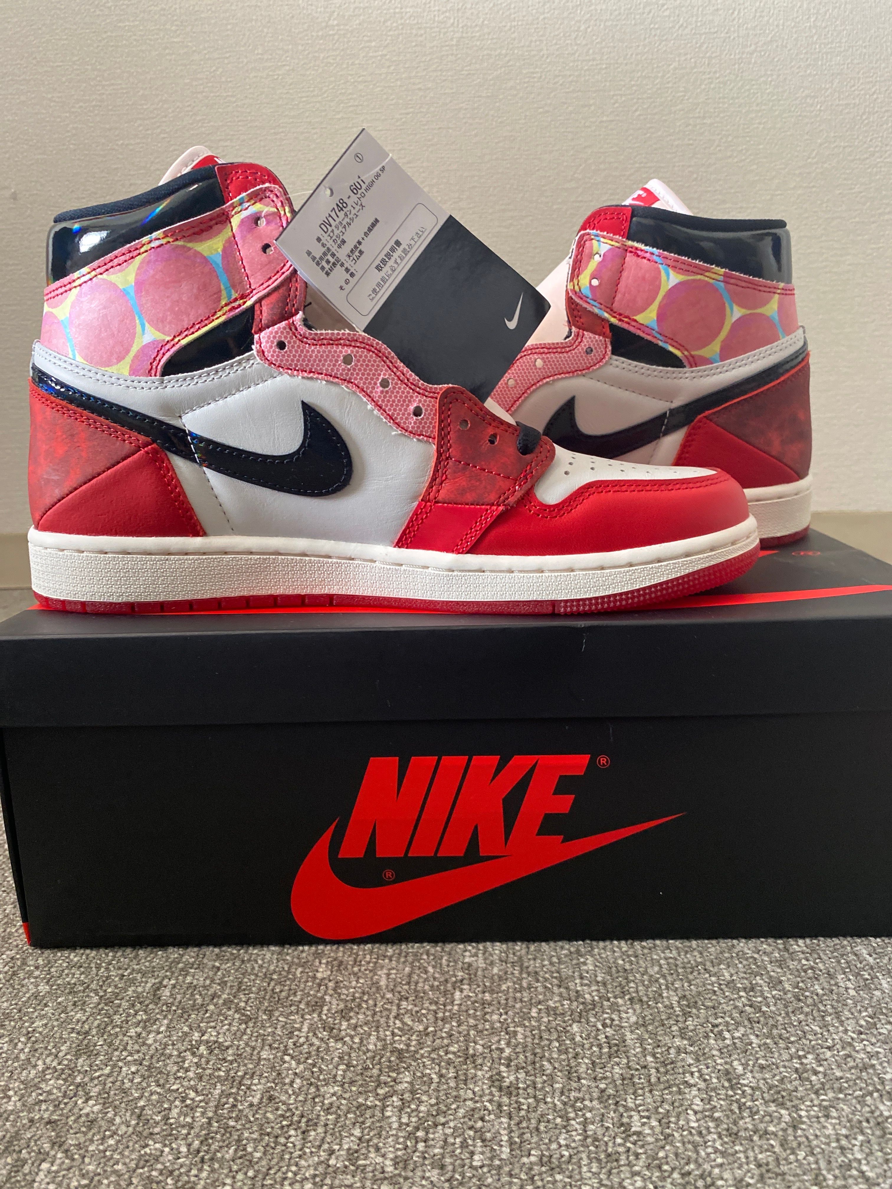 Spider-Man × Nike Air Jordan 1 High OG SP "Next Chapter/Spider-Man:Across the Spider-Verse"
