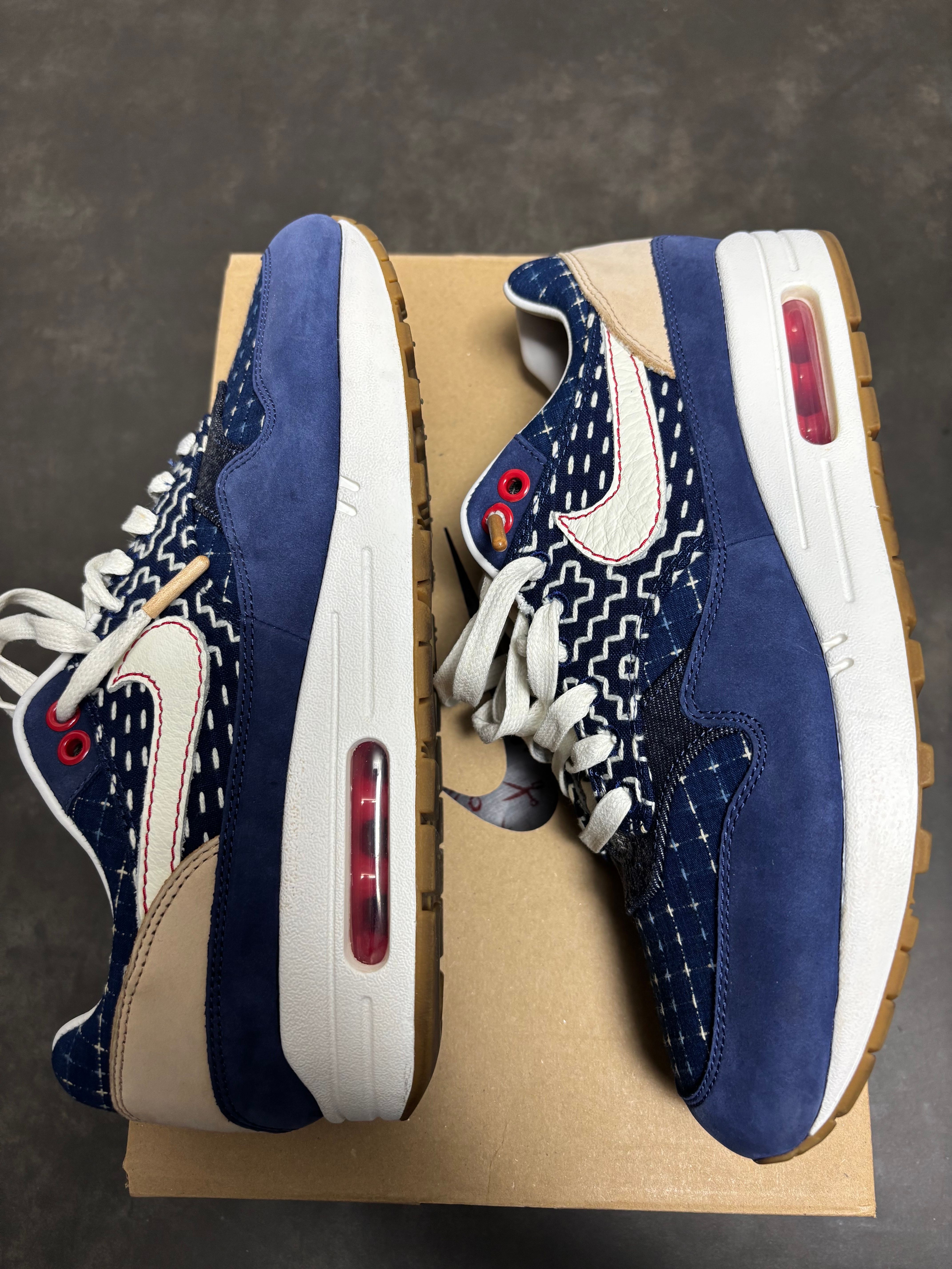 DENHAM × NIKE AIR MAX 1 "BLUE VOID"