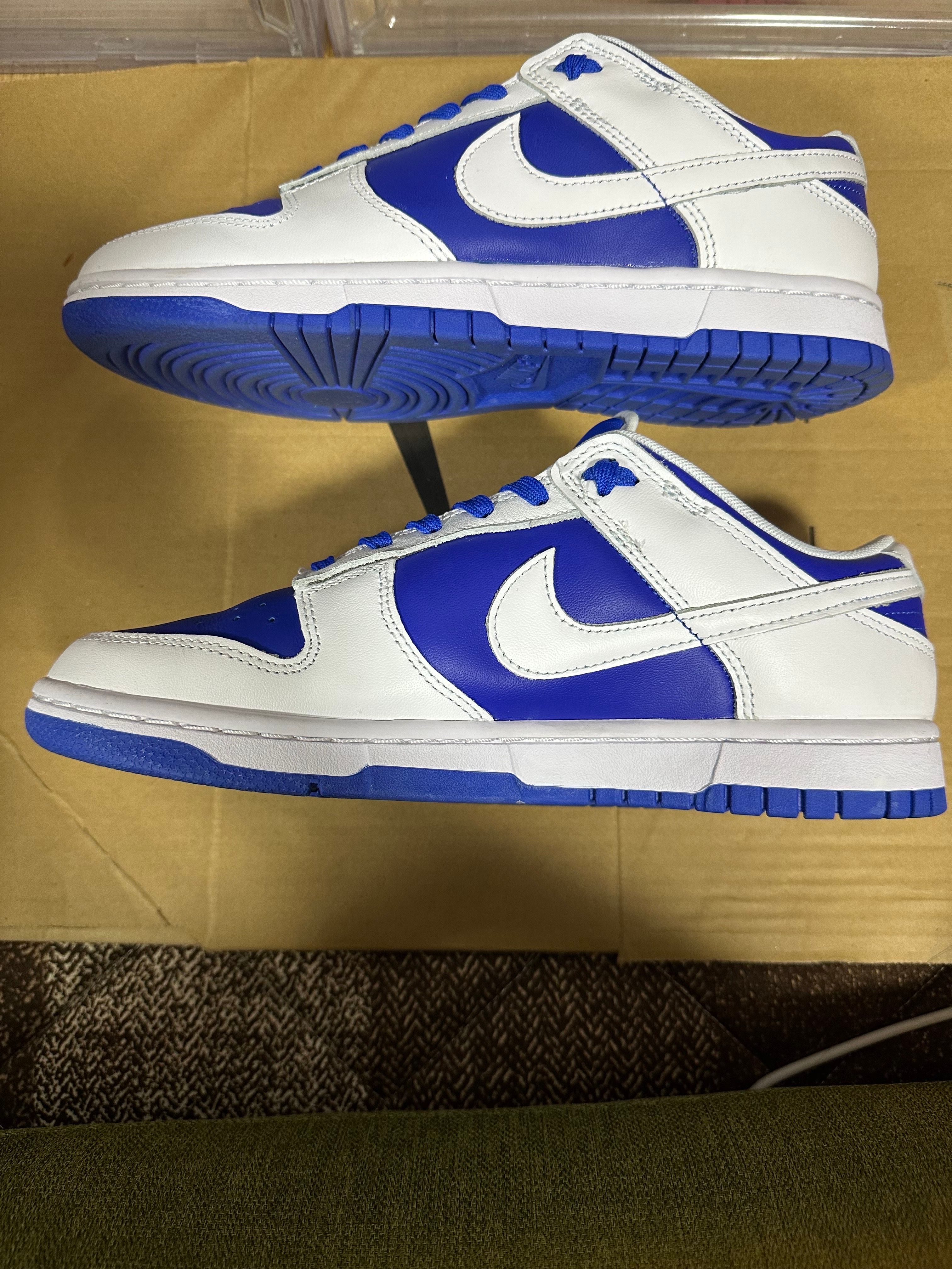 Nike Dunk Low Retro "Racer Blue and White"