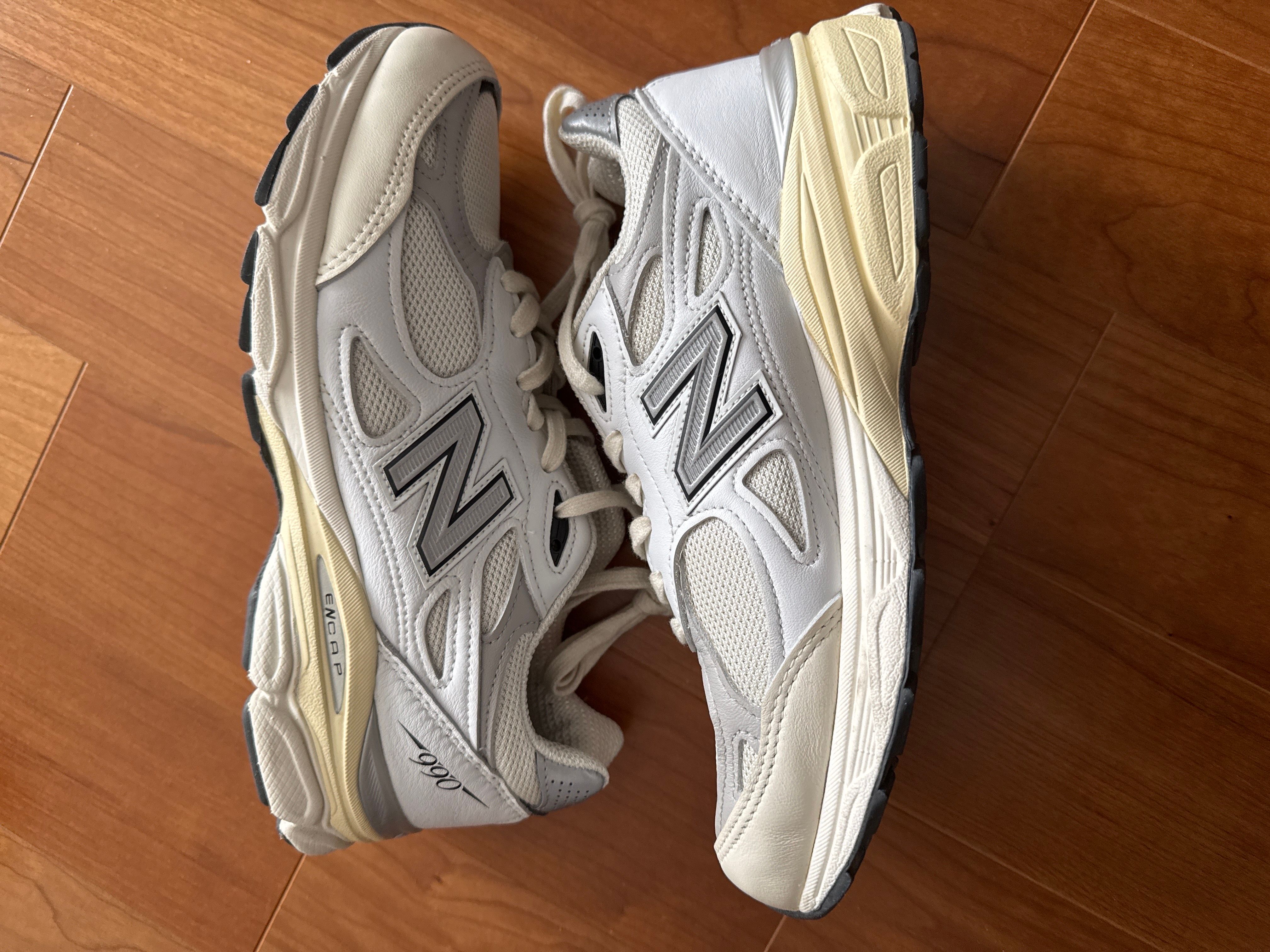 New Balance 990V3 "Sea Salt/Rain Cloud"