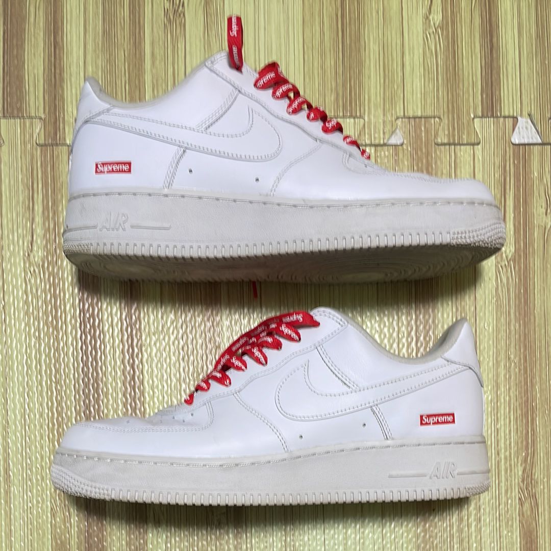 Supreme × Nike Air Force 1 Low "White"