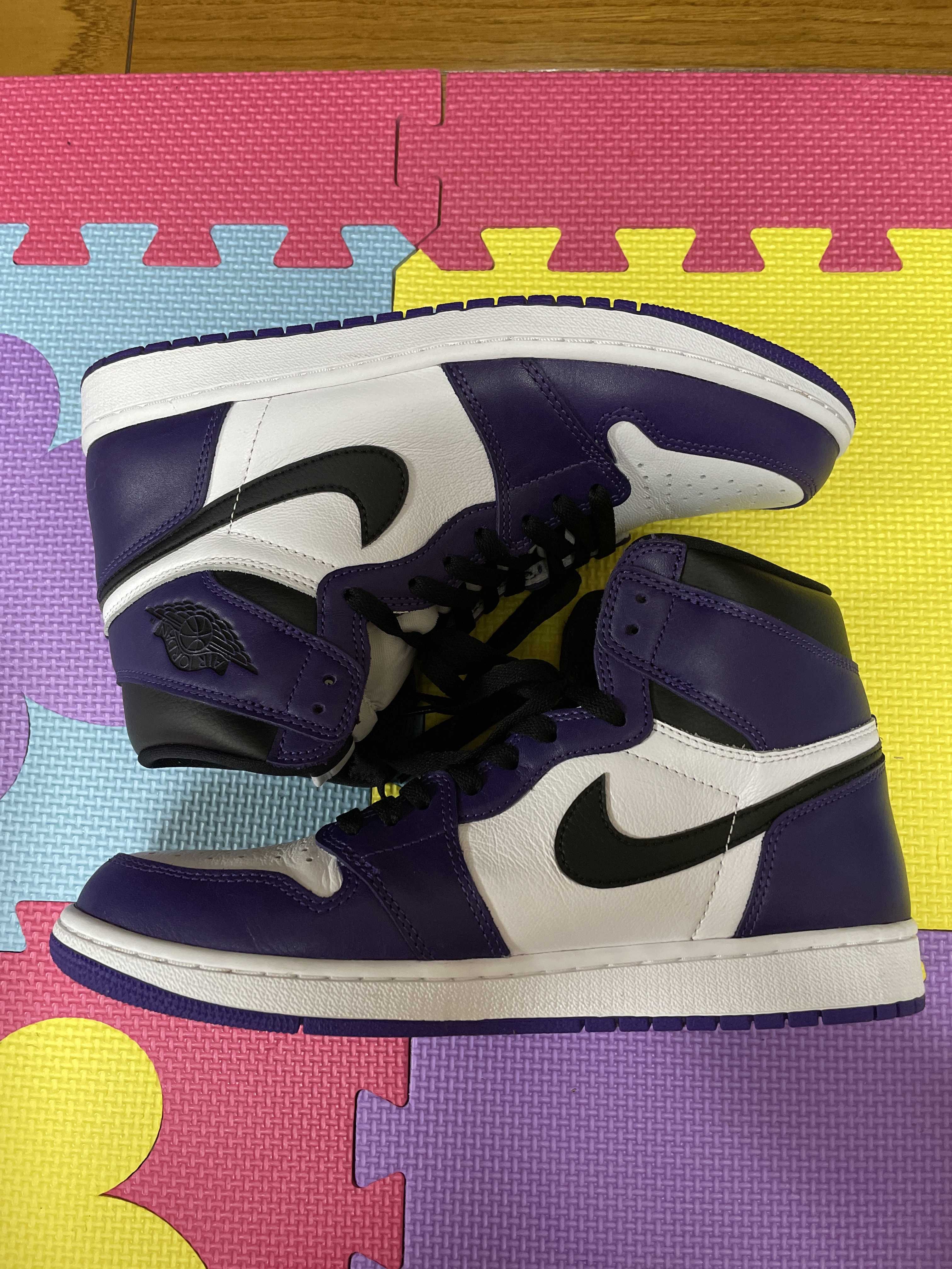 Nike Air Jordan 1 Retro High OG "Court Purple White/Black" (2020)