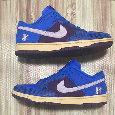 UNDEFEATED × Nike Dunk Low SP "Royal"