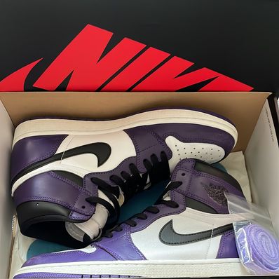 Nike Air Jordan 1 Retro High OG "Court Purple White/Black" (2020)